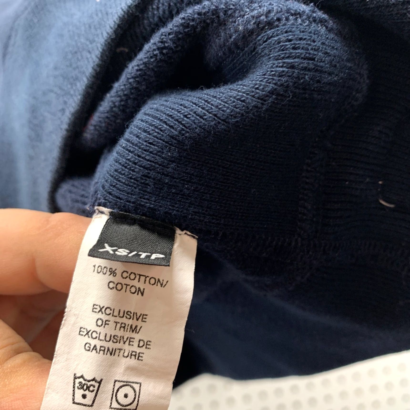 Reigning Champ Reigning Champ Hoodie Sweatshirt Mens XS Navy Blue Heavyweight Hooded Pullover Size US XS / EU 42 / 0 - 6 Thumbnail