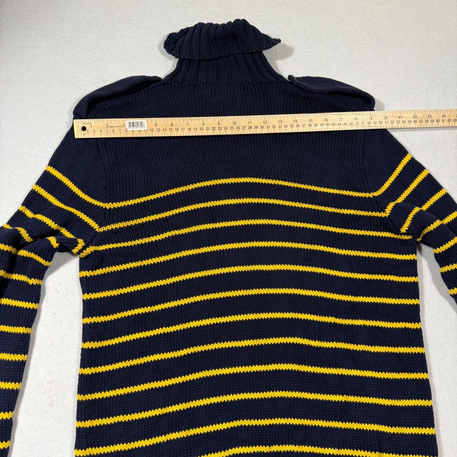 Polo Ralph Lauren Vintage 90s Polo Ralph LaurenEpaulets Sweater Size L Size US L / EU 52-54 / 3 - 10 Thumbnail
