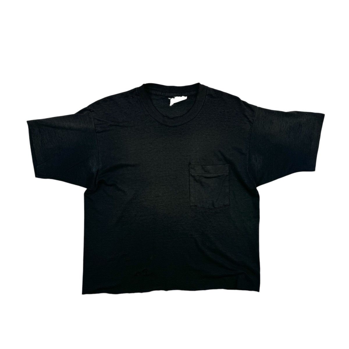 Vintage VINTAGE THRASHED FADED POCKET T-SHIRT Size US M / EU 48-50 / 2 - 2 Thumbnail