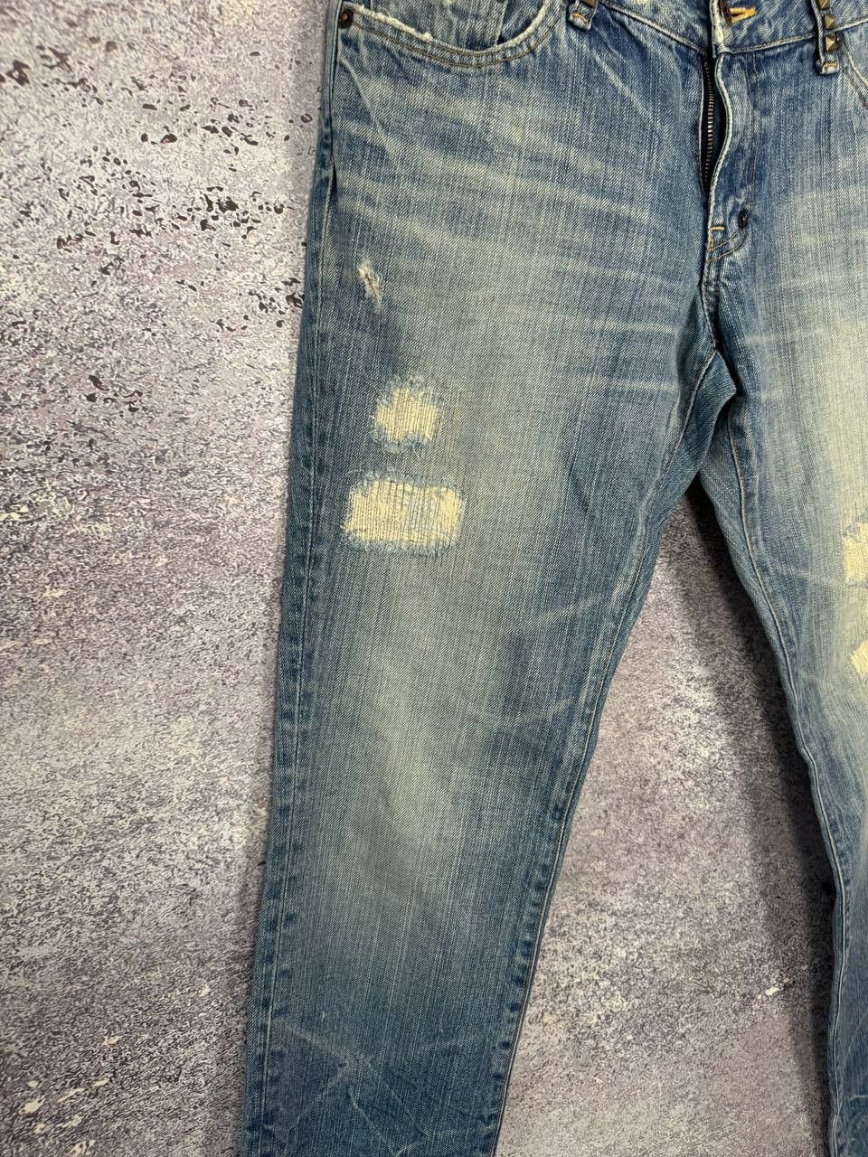 Japanese Brand × Prps × Vintage PRPS JAPAN DENIM VINTAGE PURPLE LABEL IMPALA JEANS DSTD Size 30" / US 8 / IT 44 - 7 Thumbnail