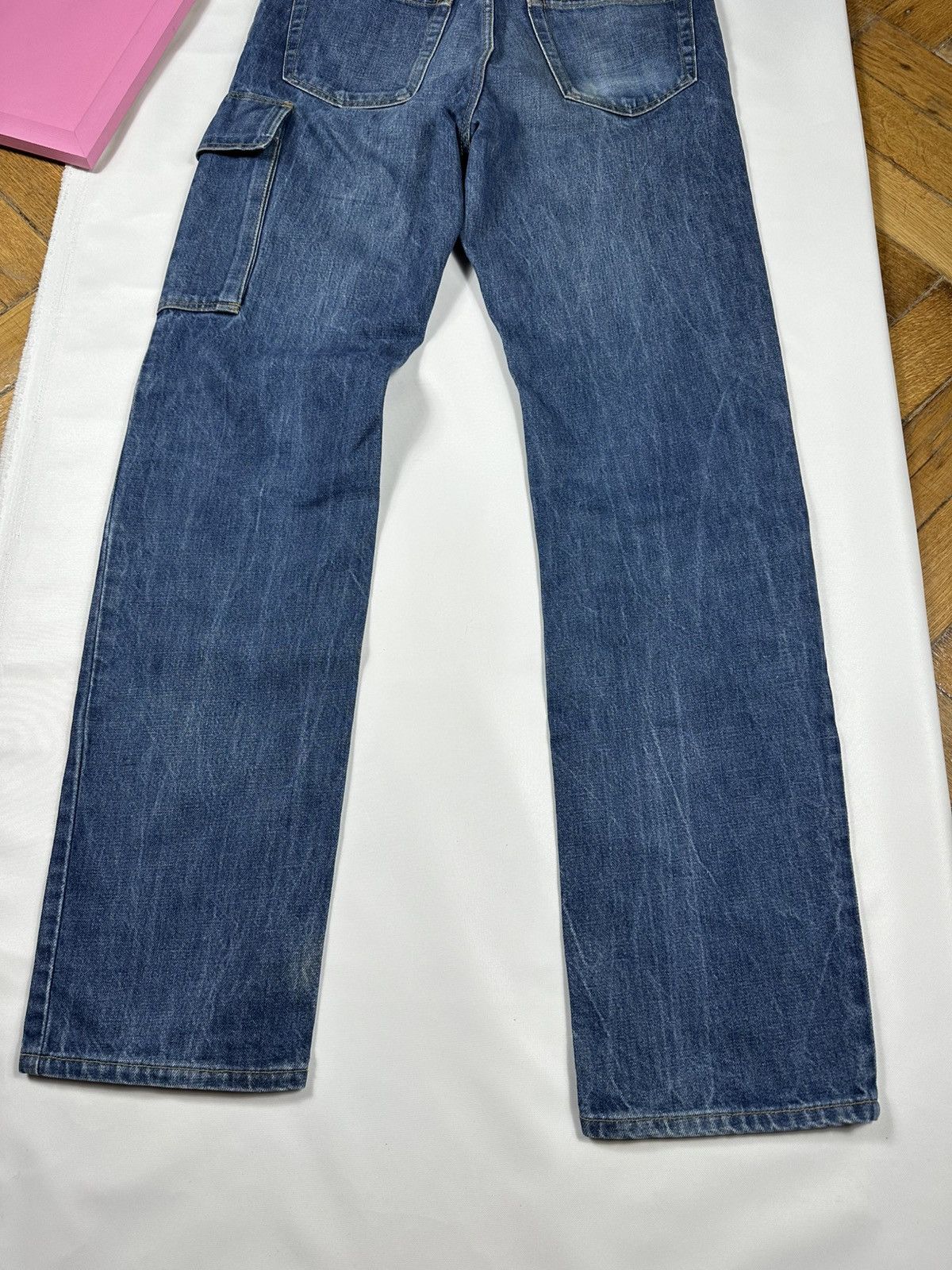 Helmut Lang × Vintage Archive Helmut Lang Denim Cargo One Pocket Size US 32 / EU 48 - 18 Thumbnail