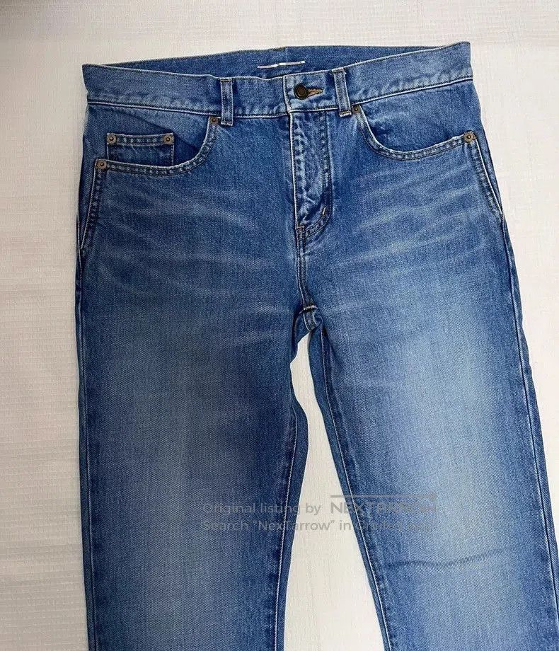 Saint Laurent Paris Saint Laurent Paris SLP Blue Jeans. Size US 30 / EU 46 - 2 Thumbnail