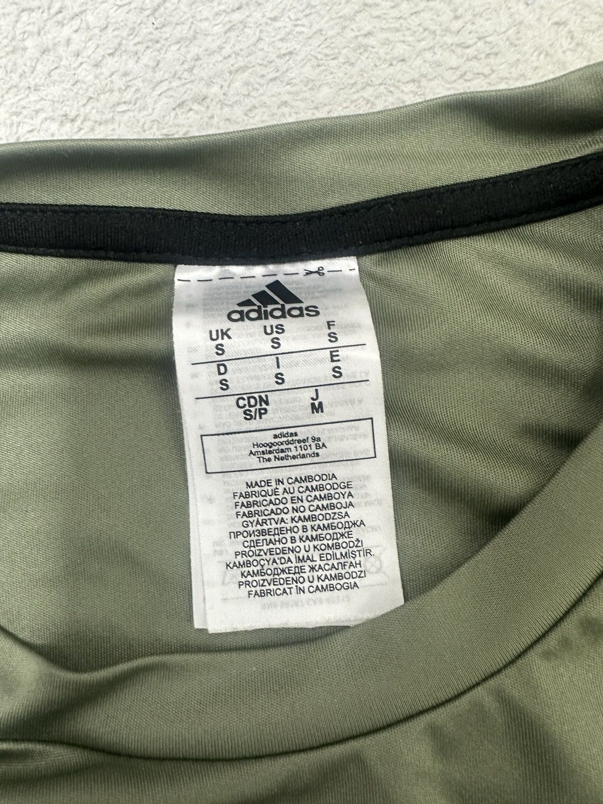 Adidas Adidas Green T-Shirt Size US S / EU 44-46 / 1 - 2 Thumbnail