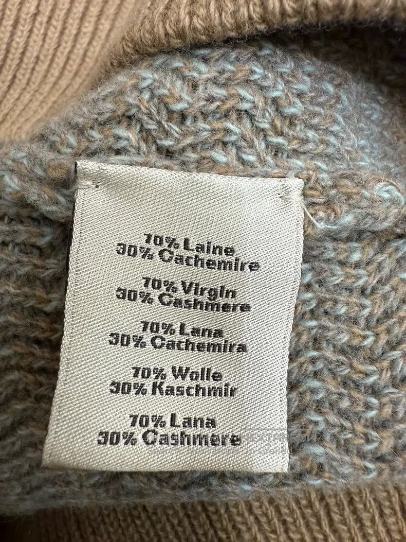 Hermes Hermes Men's cashmere knitted sweater Size US XL / EU 56 / 4 - 5 Thumbnail