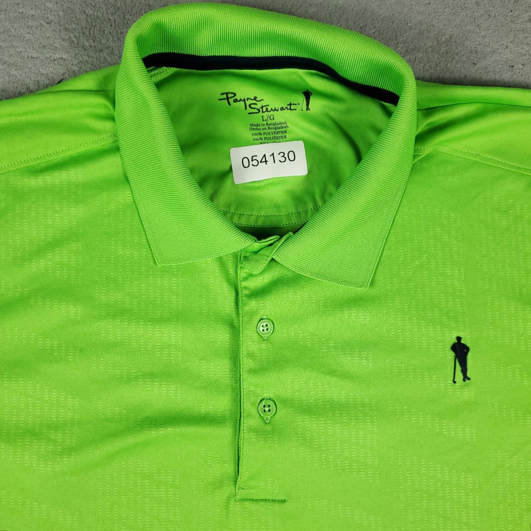 Vintage Payne Stewart Polo Shirt Mens Large Green Golf Casual Short Sleeve Size US L / EU 52-54 / 3 - 2 Thumbnail