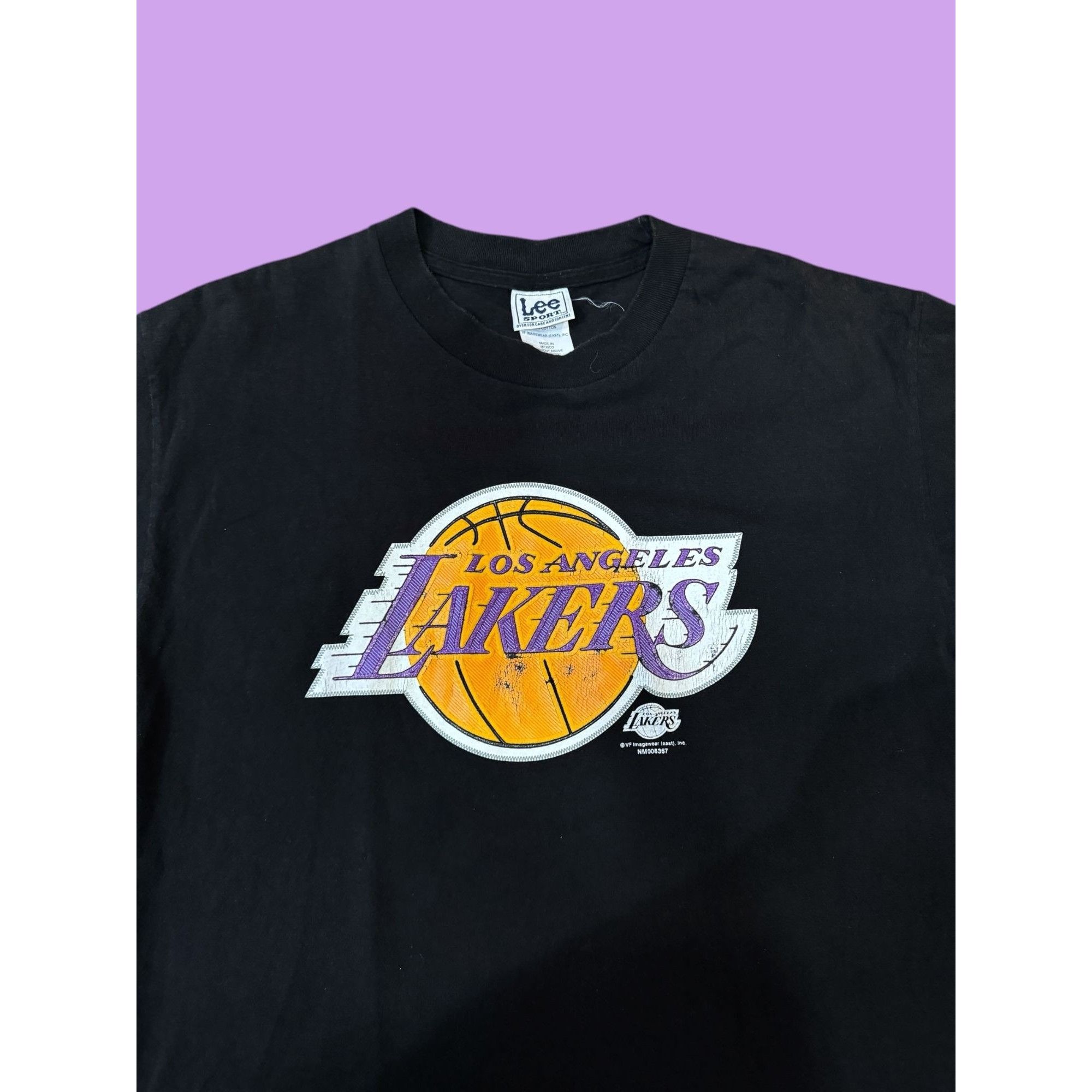 Lee 2001 Lee Sports Los Angeles Lakers T-Shirt Size US L / EU 52-54 / 3 - 3 Thumbnail