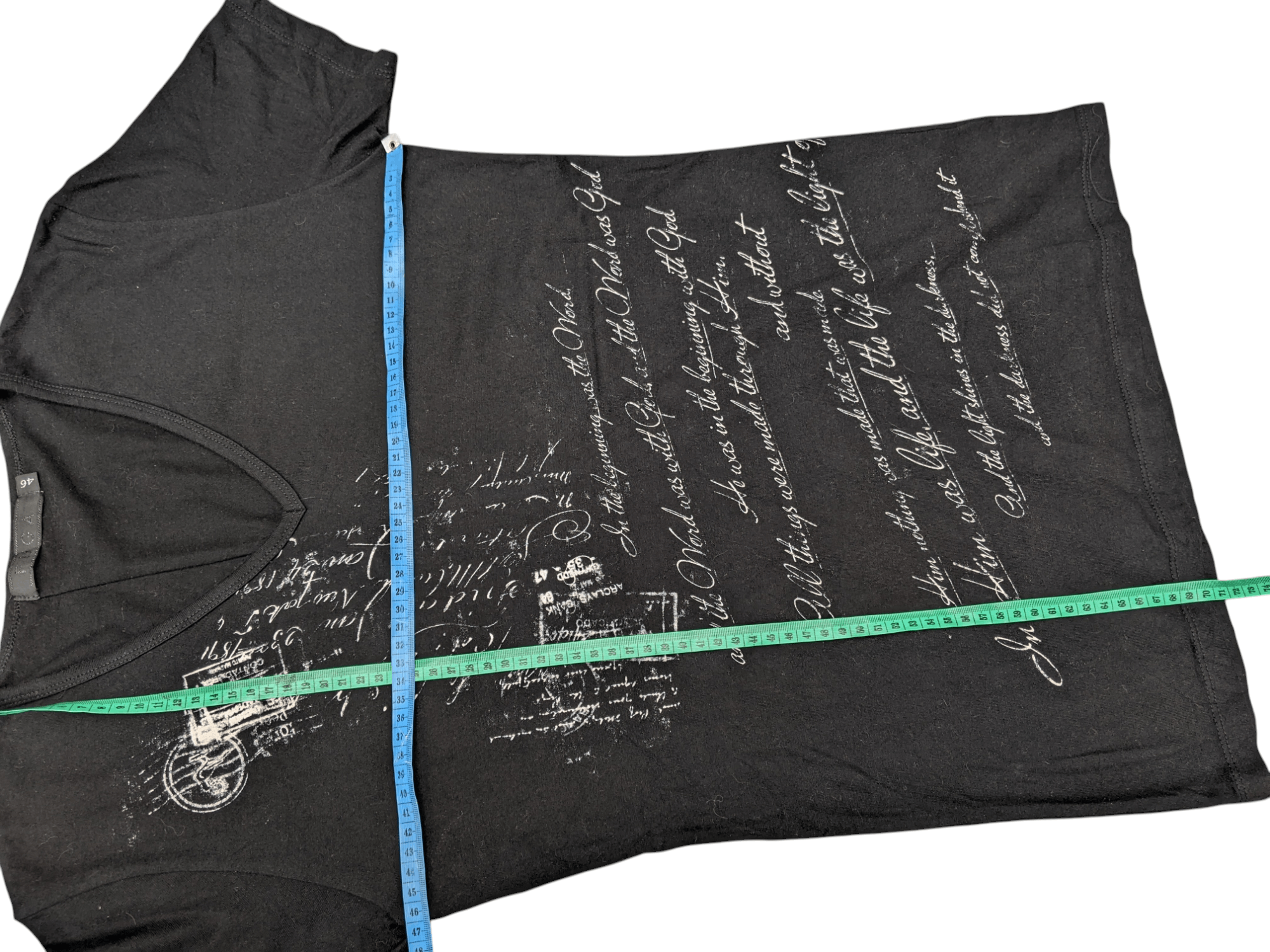 GOSTAR DE FUGA FUGA JAPANESE BRAND VKEI POEM T SHIRT Size L / US 10 / IT 46 - 5 Thumbnail