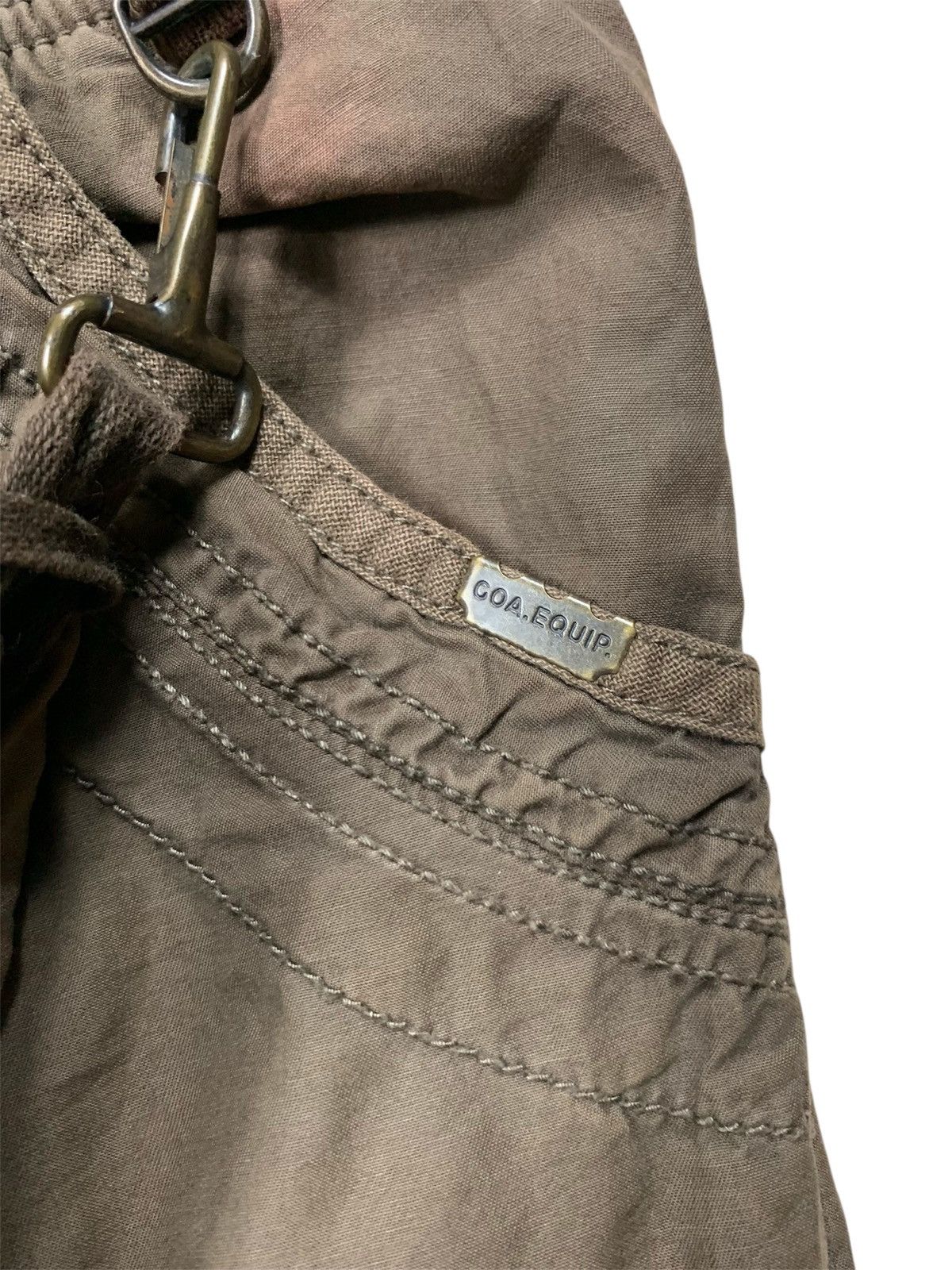 GOA 2000s G.O.A Military Bondage Cargo Skirt Size 32" / US 10 / IT 46 - 5 Thumbnail