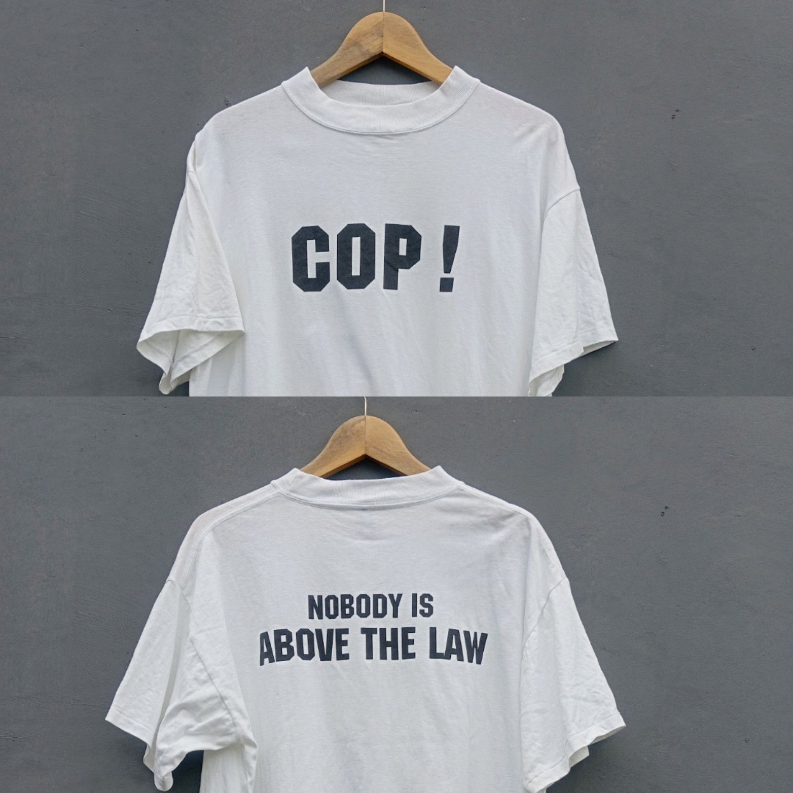 Other Vintage COP police t shirt Size US L / EU 52-54 / 3 - 7 Thumbnail