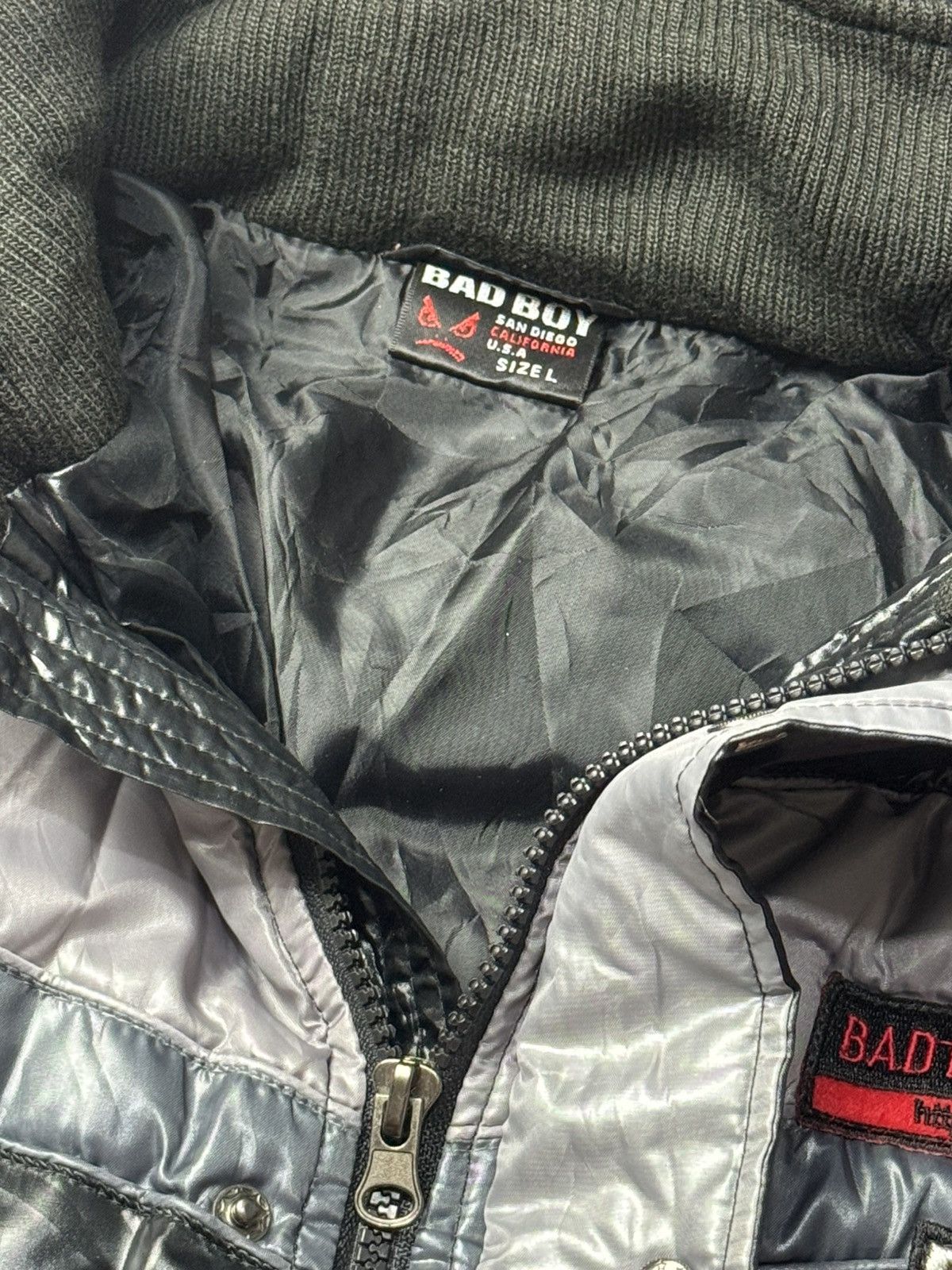 Japanese Brand Faux Fur Puffer Jacket Japanese Badboy Size US L / EU 52-54 / 3 - 9 Thumbnail