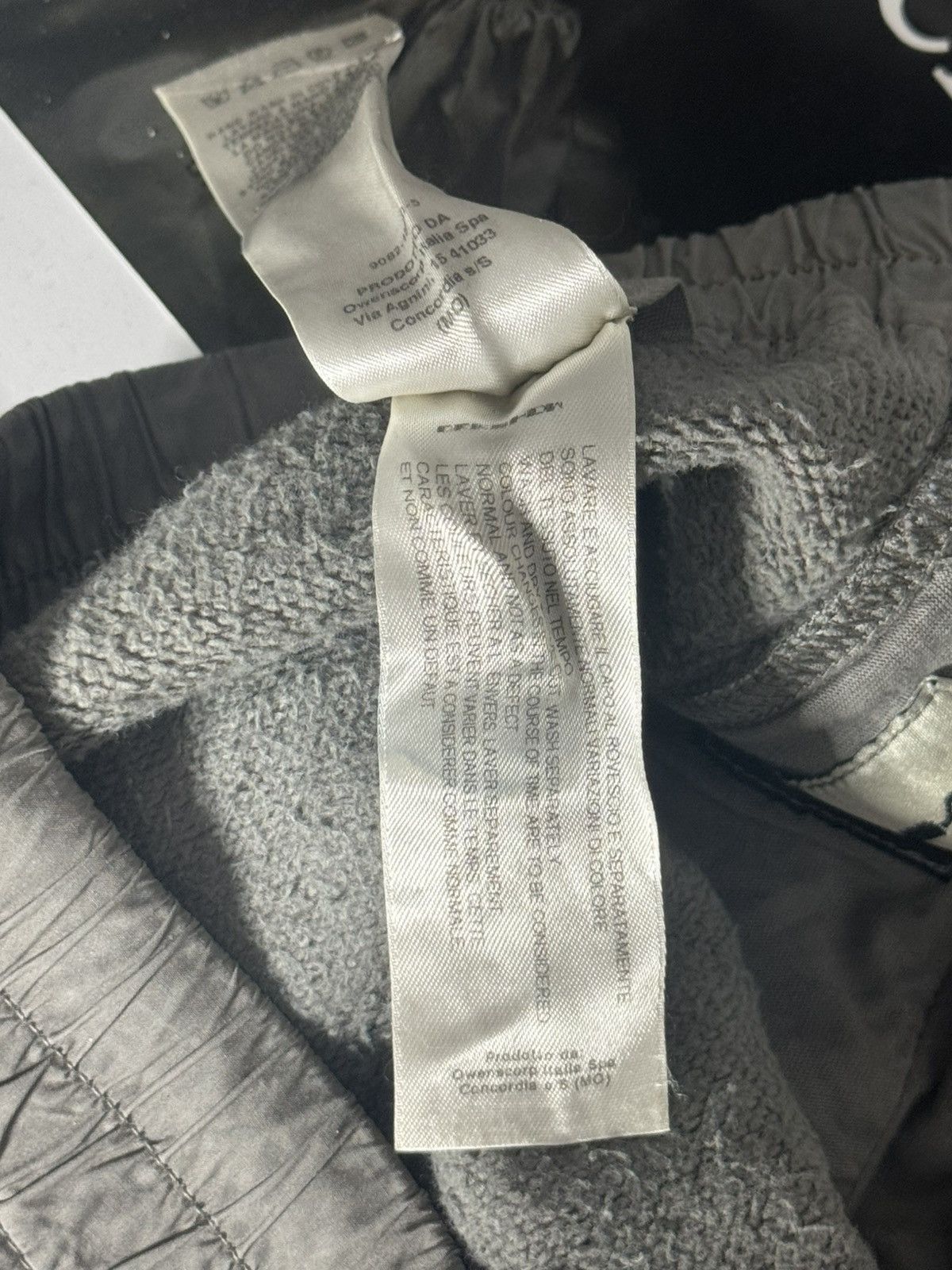 Rick Owens Drkshdw ✅ Rick Owens Drkshdw Mastadon FW17 Sweatpants Grey Beige Size US 32 / EU 48 - 12 Thumbnail