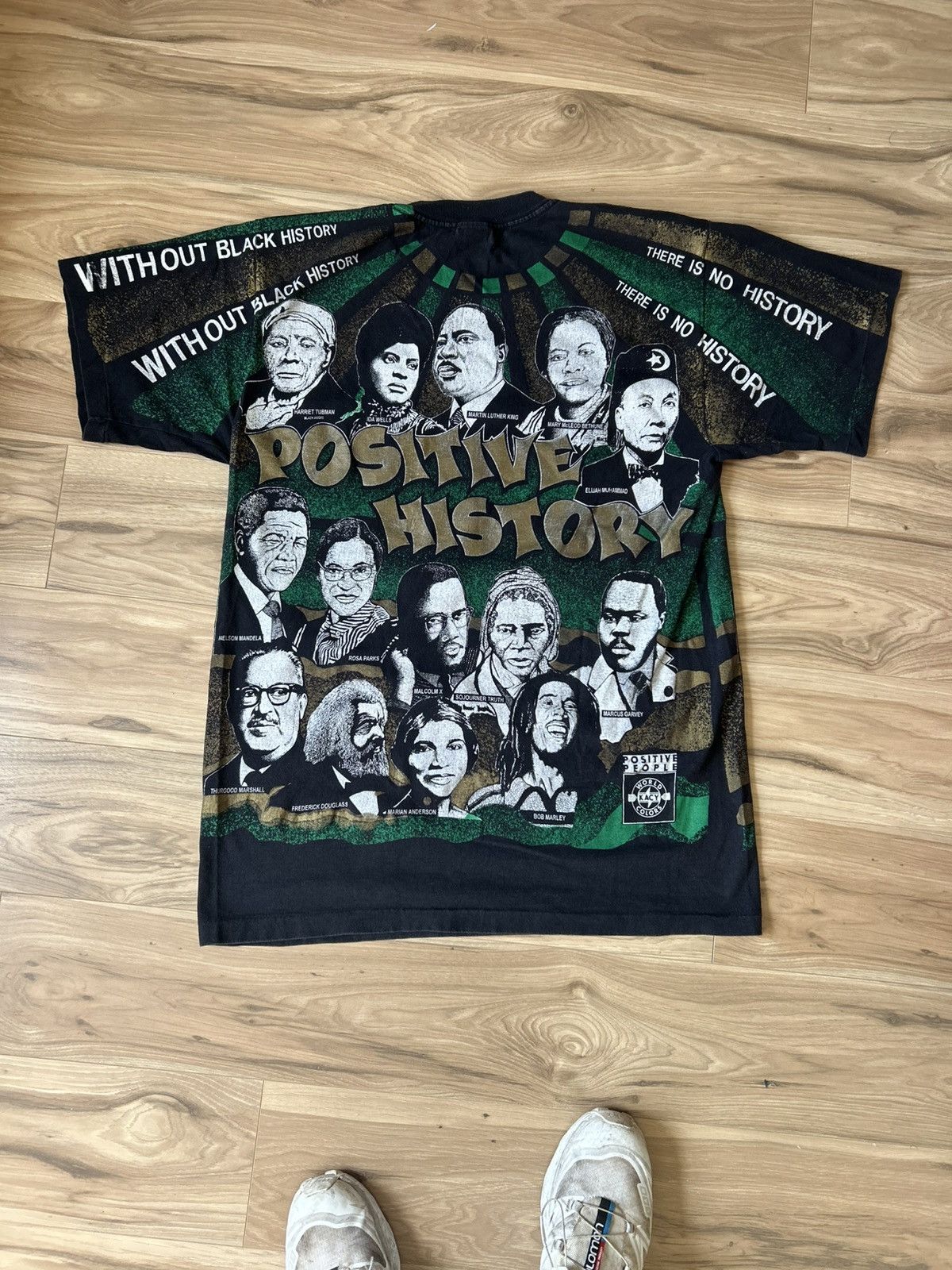 Other Vintage “Positive History” Black History All-Over Print Tee Size US XL / EU 56 / 4 - 3 Thumbnail