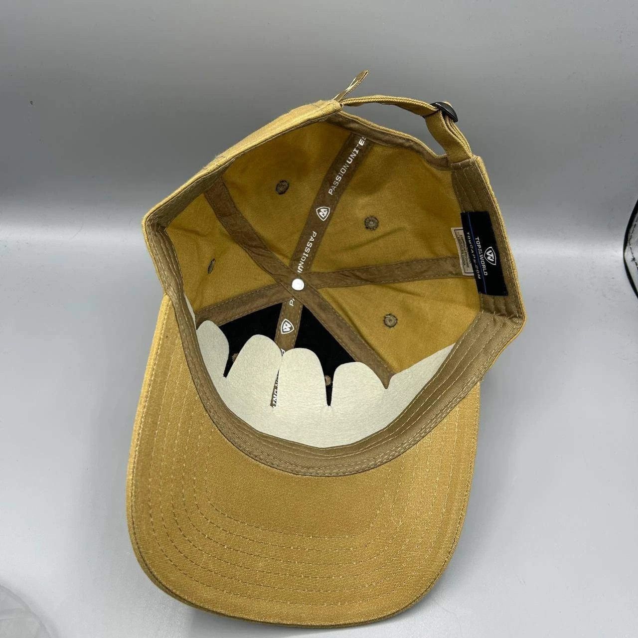 Top Of The World Tennessee Volunteers Hat Men Brown Strap Back Cap Cotton Size ONE SIZE - 2 Thumbnail