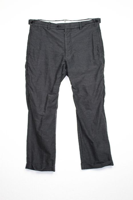 Visvim Men's Dalton Slacks Pants in Grey