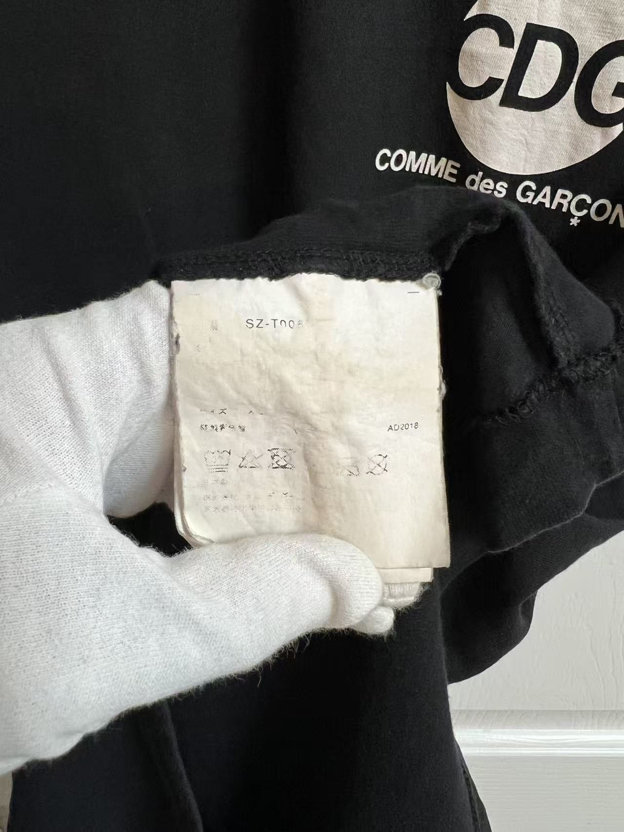 CDG by Comme des Garcons ARCHIVAL! 2010s Comme Des Garcons CDG Round Logo Tee (XL) Size US XL / EU 56 / 4 - 5 Thumbnail