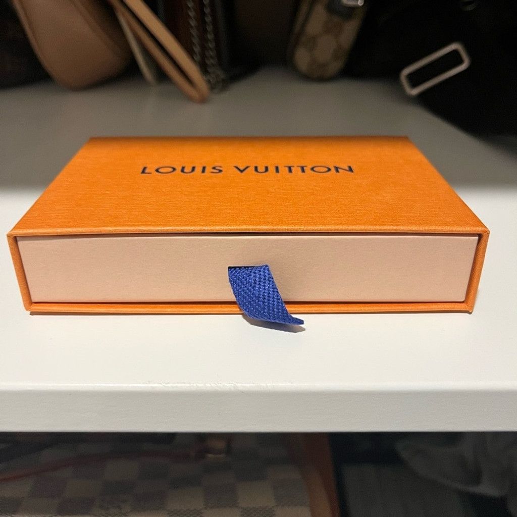 Louis Vuitton Orange Louis Vuitton Small Box (Cardholder) 5.5” x 3.5” Size ONE SIZE - 4 Thumbnail