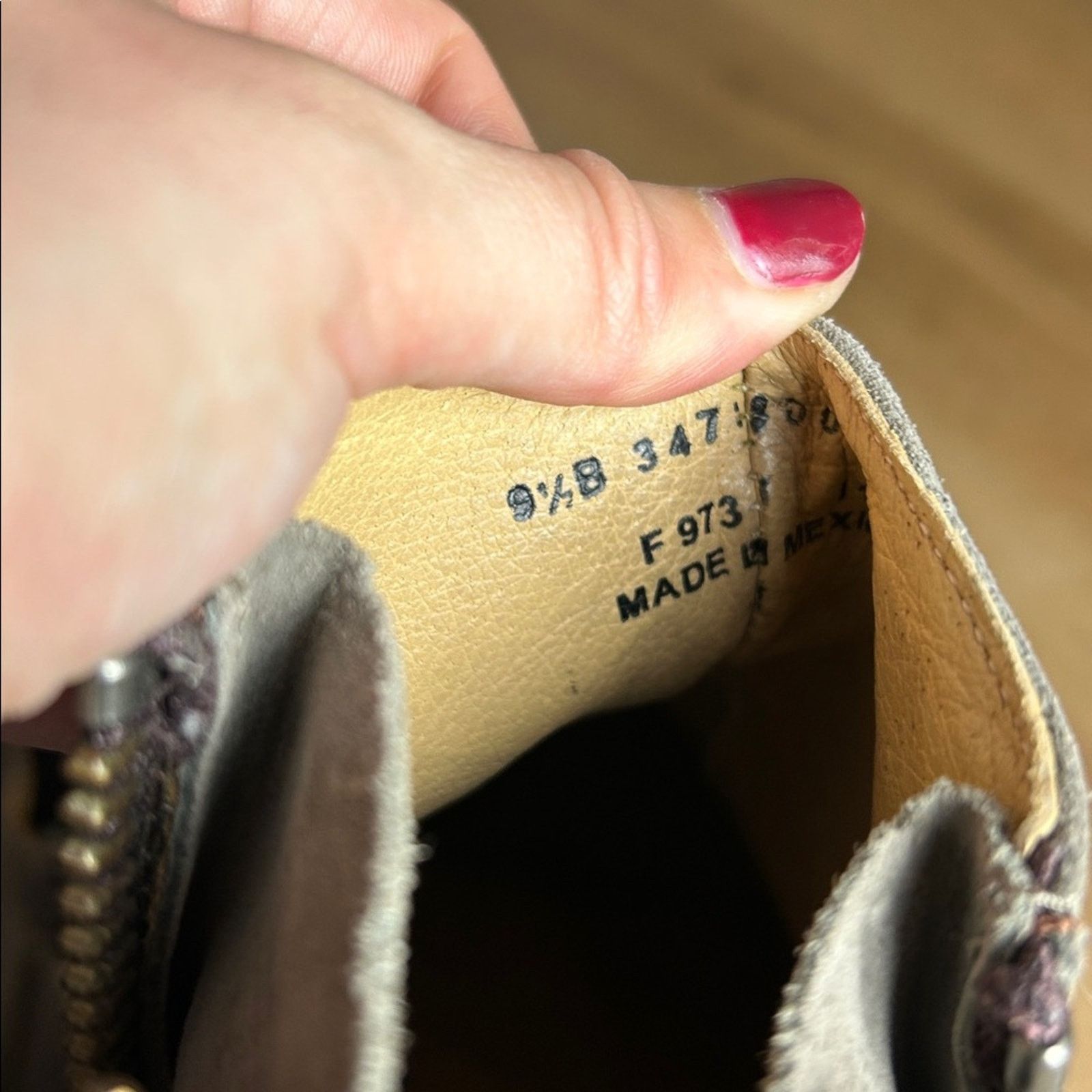Frye Frye Suede Sacha Moto Western Booties Size US 9.5 / IT 39.5 - 7 Thumbnail