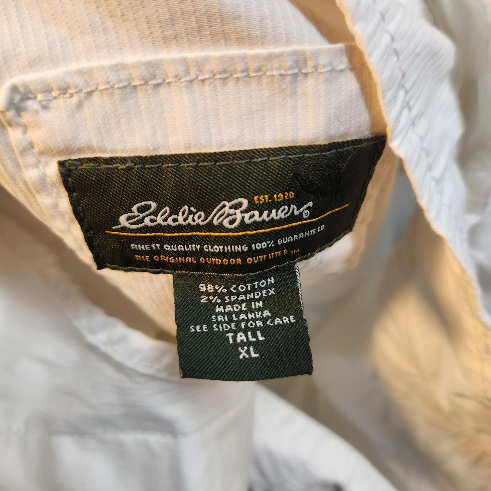 Eddie Bauer Eddie Bauer White Cotton Blend Jacket Womens Size XL Size XL / US 12-14 / IT 48-50 - 9 Thumbnail