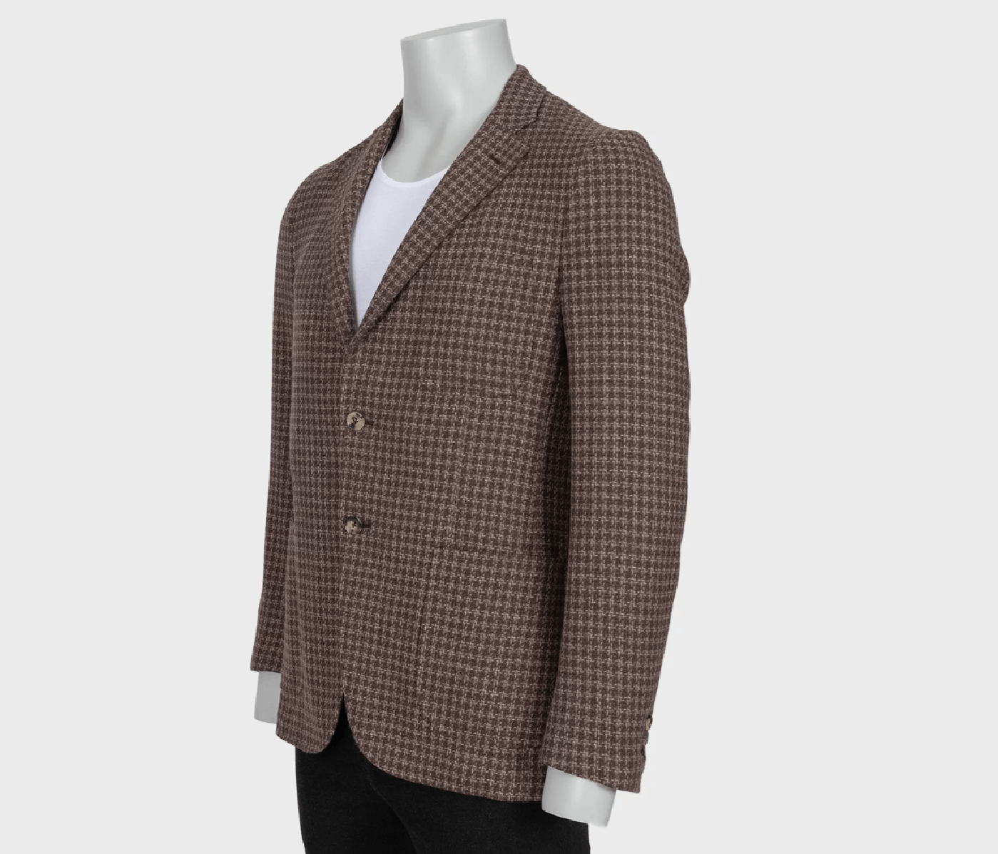Isaia Isaia men’s brown wool & cashmere jacket Size 50S - 2 Thumbnail