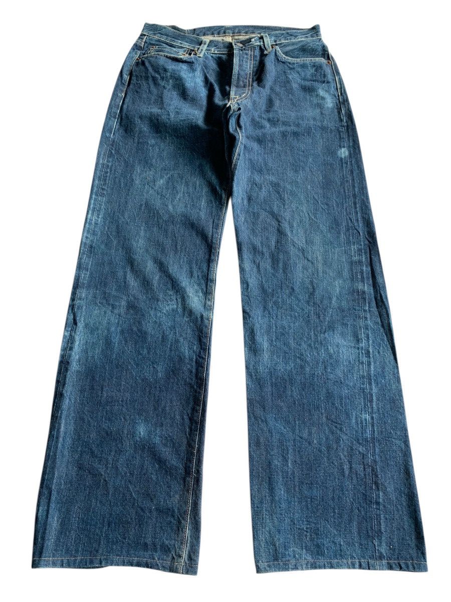 Kapital VINTAGE OMNIGOD JAPANESE BUTTON FLY SELVEDGE DISTRESSEDDENIM Size US 30 / EU 46 - 3 Thumbnail