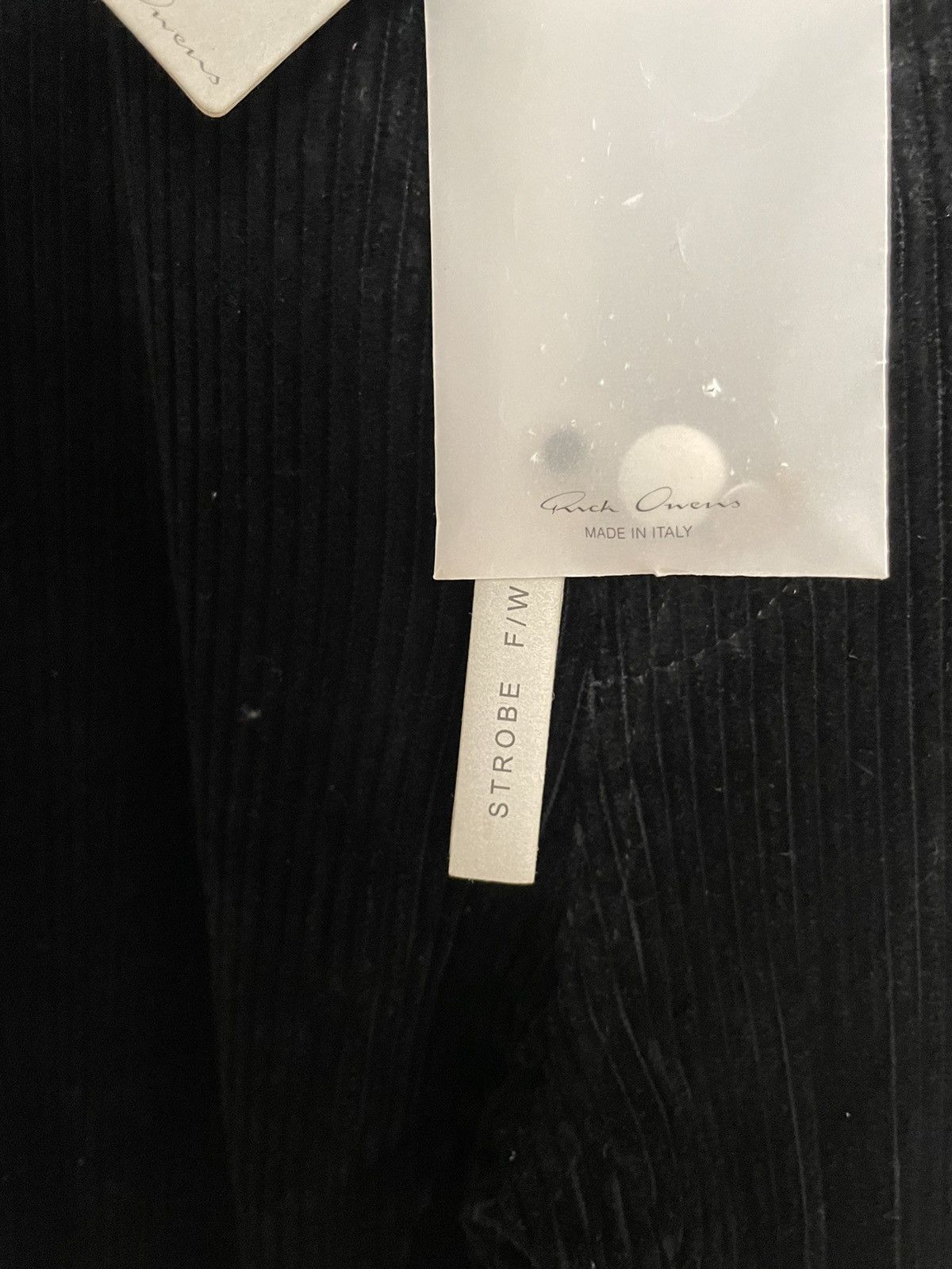 Rick Owens NWT Rick Owens FW22 “Strobe” Bolan Banana Cut Corduroy Size US 30 / EU 46 - 14 Thumbnail
