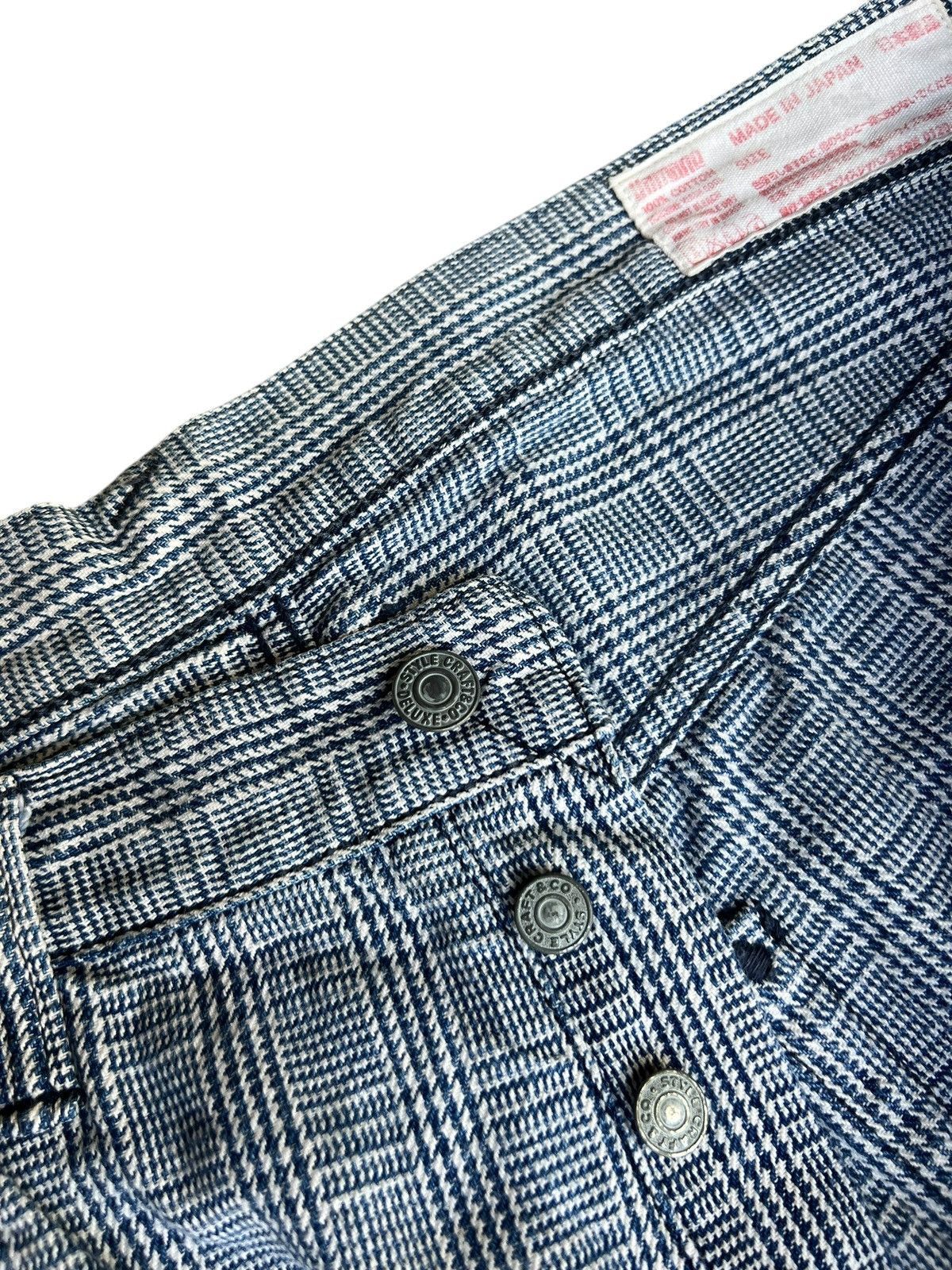 Evisu Vintage Archive Evisu Japan Checkered Jeans Size US 33 - 7 Thumbnail