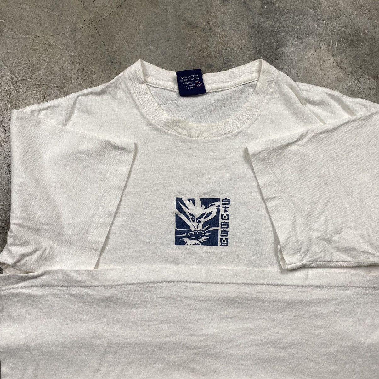 Stussy × Vintage Grail 90s Stussy Sukajan Dragon Boxy Tee Size US M / EU 48-50 / 2 - 10 Thumbnail