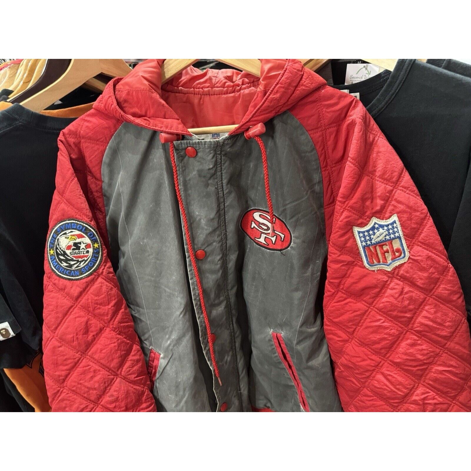 Starter retailer ProLine 49ers Jacket, 80s style