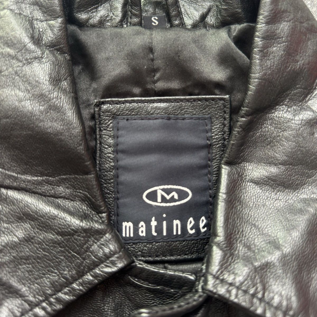 Japanese Brand Vintage Gothic Avant Garde Black Leather Trench Coat Jacket Size US S / EU 44-46 / 1 - 11 Thumbnail