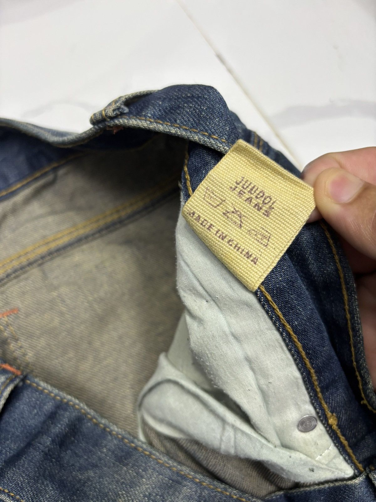 Hysteric Glamour × Junya Watanabe Vintage Clawmark Denim Junya Watanabe Style Lgb Baggy Jeans Size US 32 / EU 48 - 12 Thumbnail