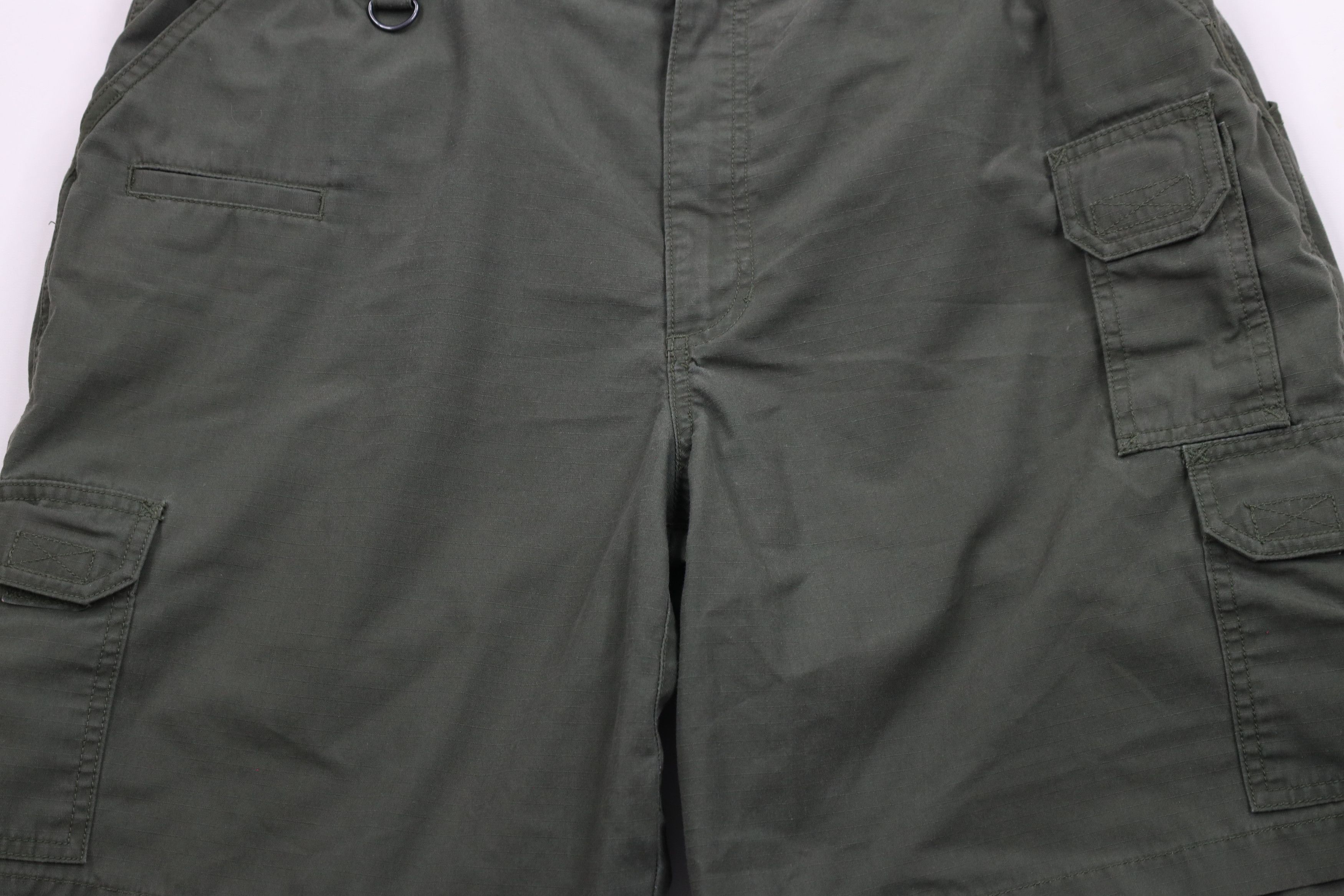 Vintage 5.11 Tactical Series Ripstop Uniform Cargo Shorts Green Size US 40 / EU 56 - 3 Thumbnail
