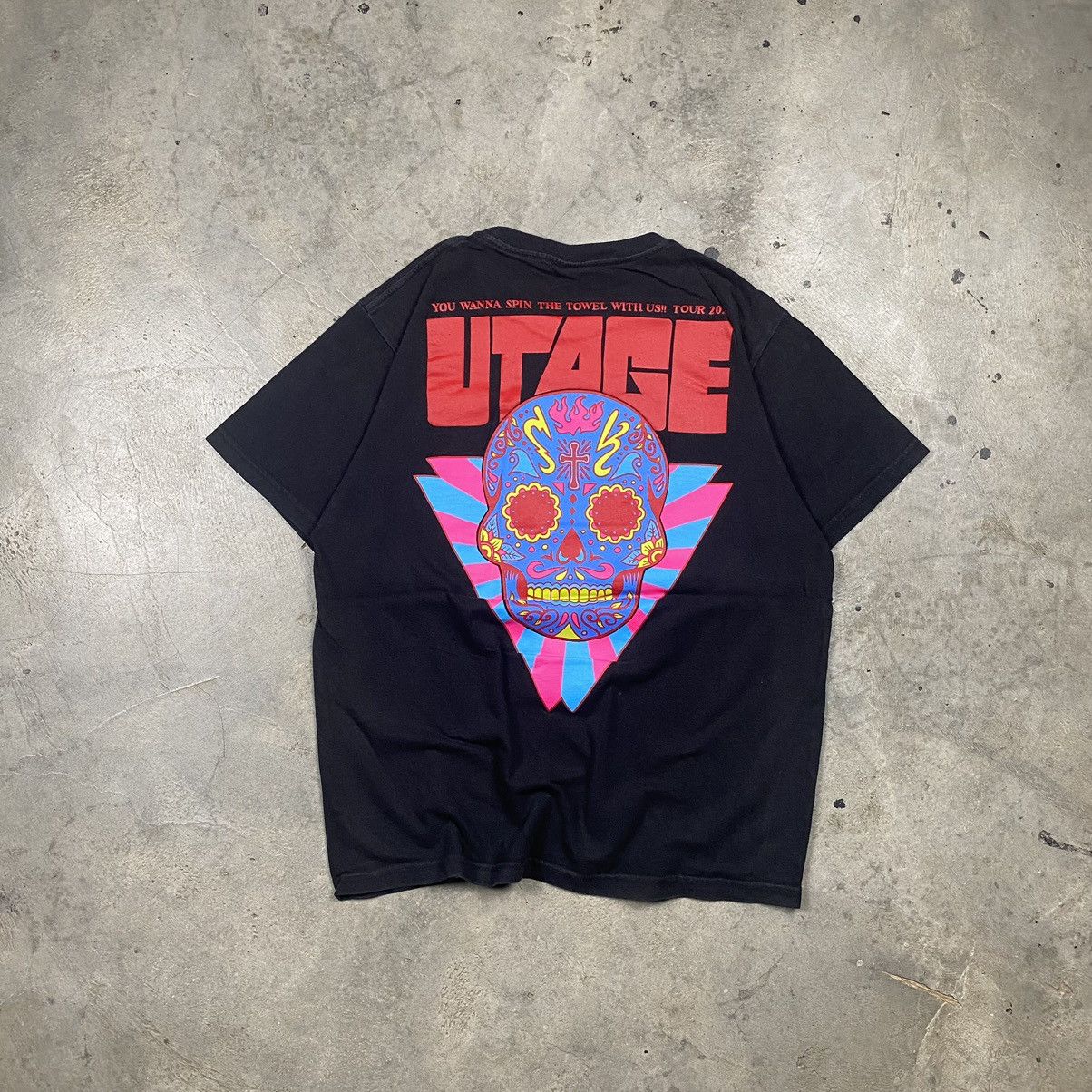 Band Tees × Japanese Brand Shonan Utage Kaze Japan Band Tour Tee Size US S / EU 44-46 / 1 - 1 Thumbnail