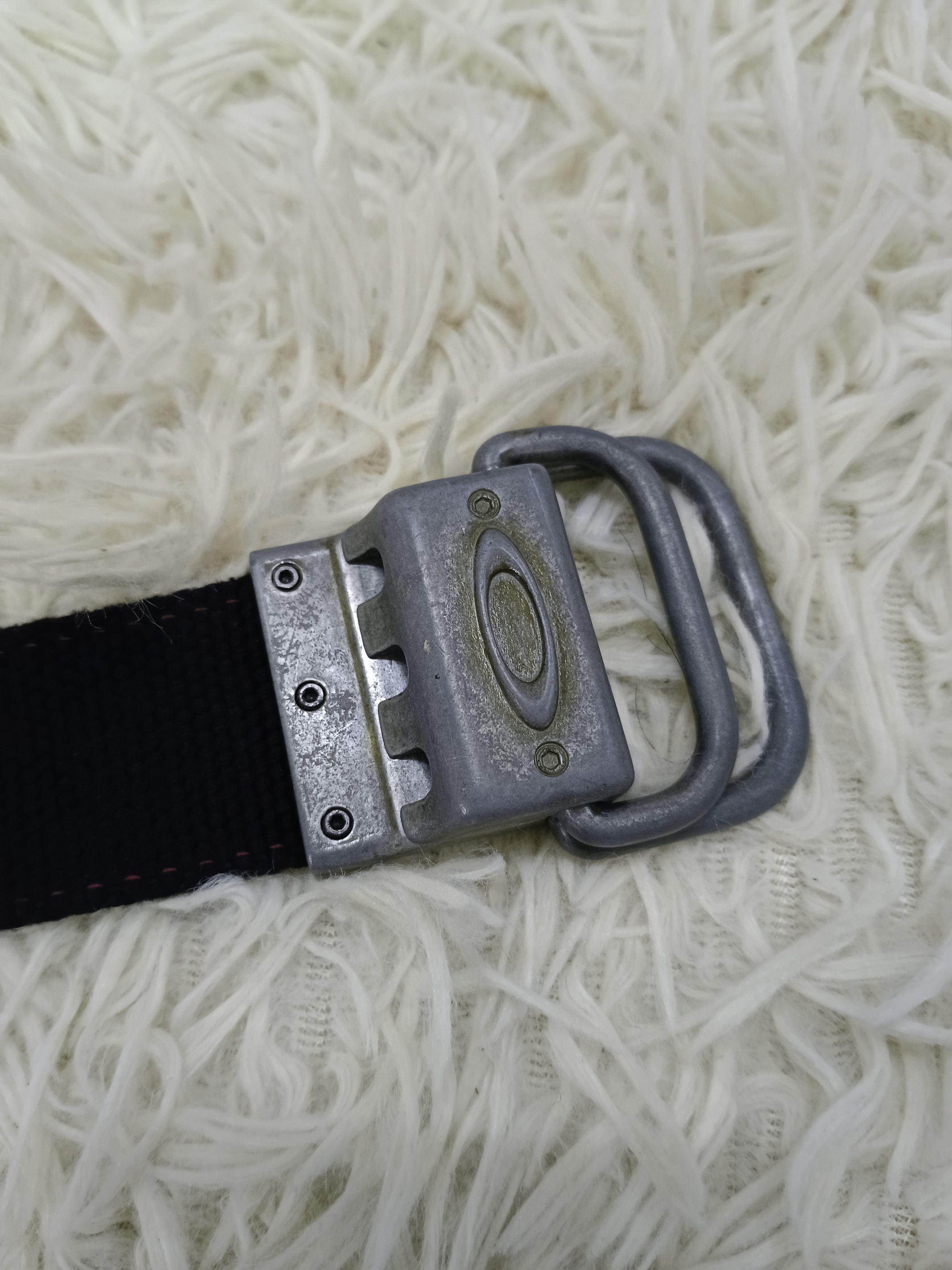 Oakley ☠️ OAKLEY SOFTWARE 90s RARE METAL O BELT Size ONE SIZE - 6 Thumbnail