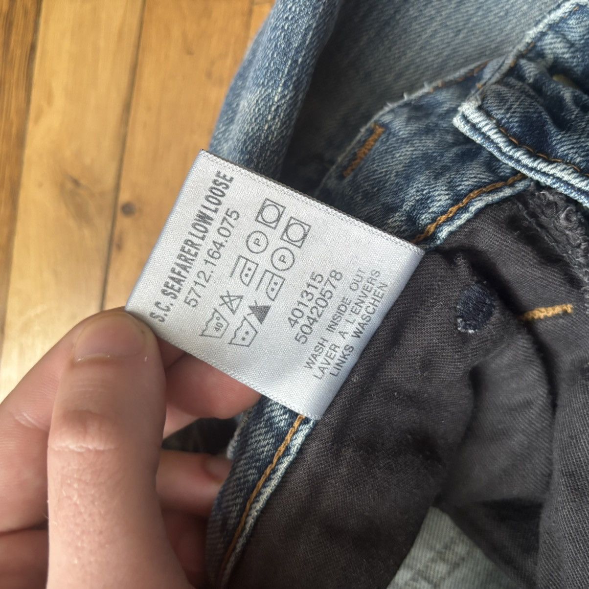G-Star Vintage 90’s G Star Raw SEAFARER LOW LOOSE Jeans Avant-Garde Size US 32 / EU 48 - 8 Thumbnail