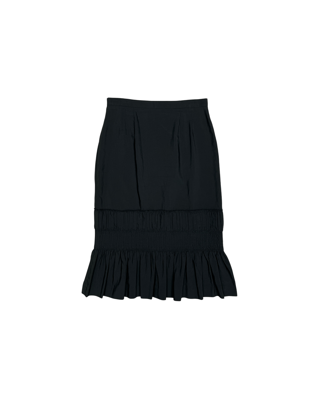 Dries Van Noten Dries Van Noten Frill-Trim Midi Skirt Size 25" / US 0 / IT 36 - 4 Thumbnail