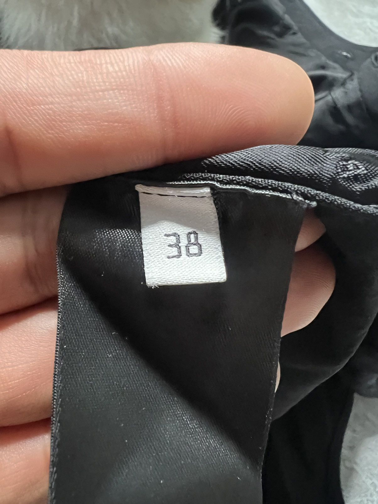 Balenciaga F/W 21 Balenciaga Small Fit Silk Lined Wool Overshirt Size US M / EU 48-50 / 2 - 8 Thumbnail