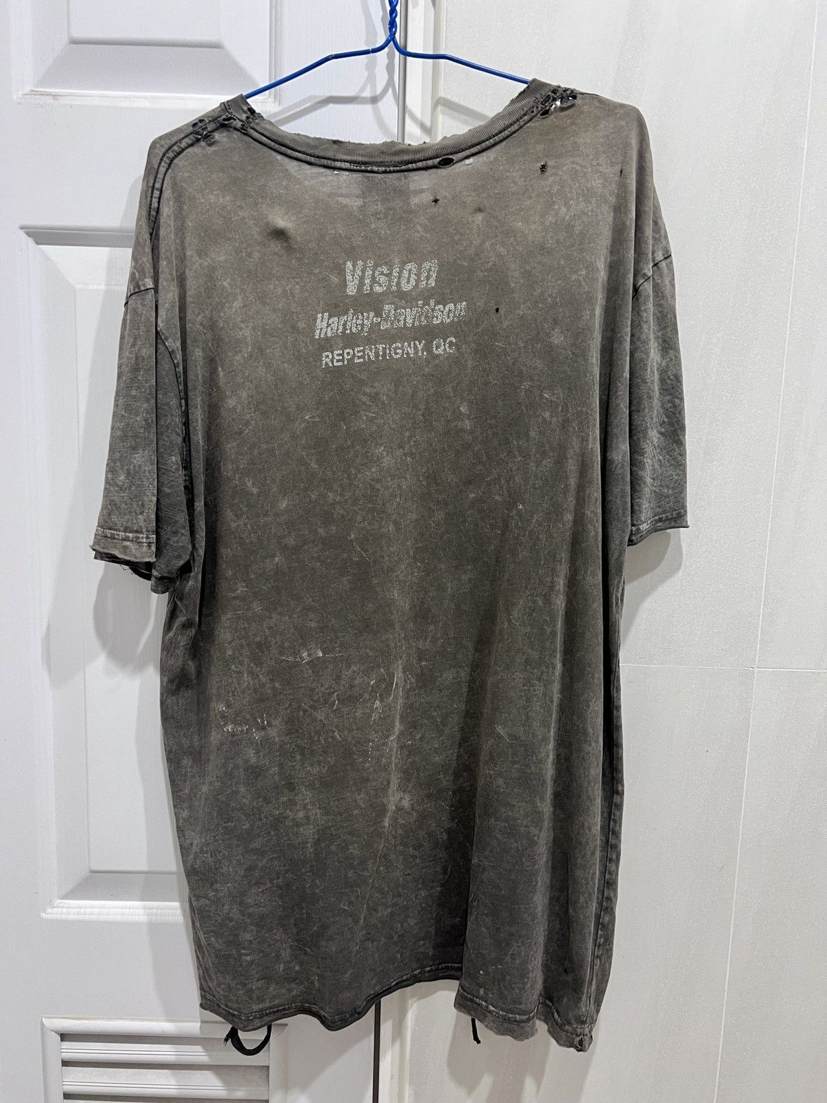 Vintage Vintage Y2K Harley Davidson Logo Distressed Thrashed Faded Size US L / EU 52-54 / 3 - 7 Thumbnail