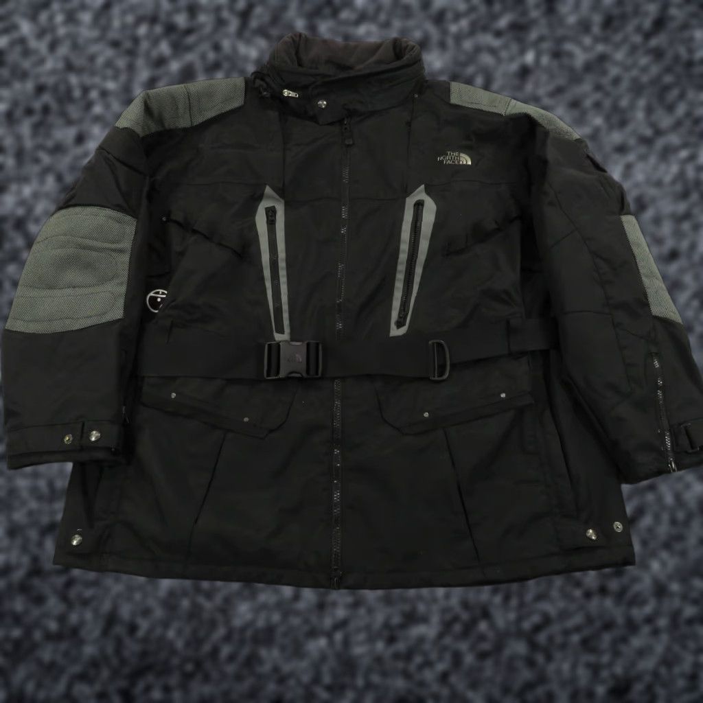 The North Face The North Face Steep Tech Jacket 3XL Mens Black Grey Convertible Hood Ski Snow Trek Parka Size US XXL / EU 58 / 5 - 1 Thumbnail