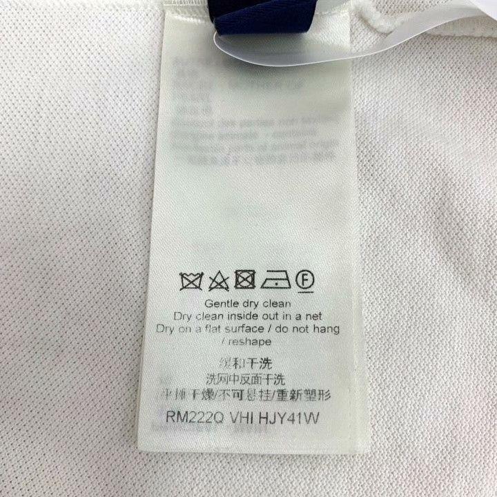 Louis Vuitton Louis Vuitton 2022 White Damier Cotton Polo Size US L / EU 52-54 / 3 - 7 Thumbnail