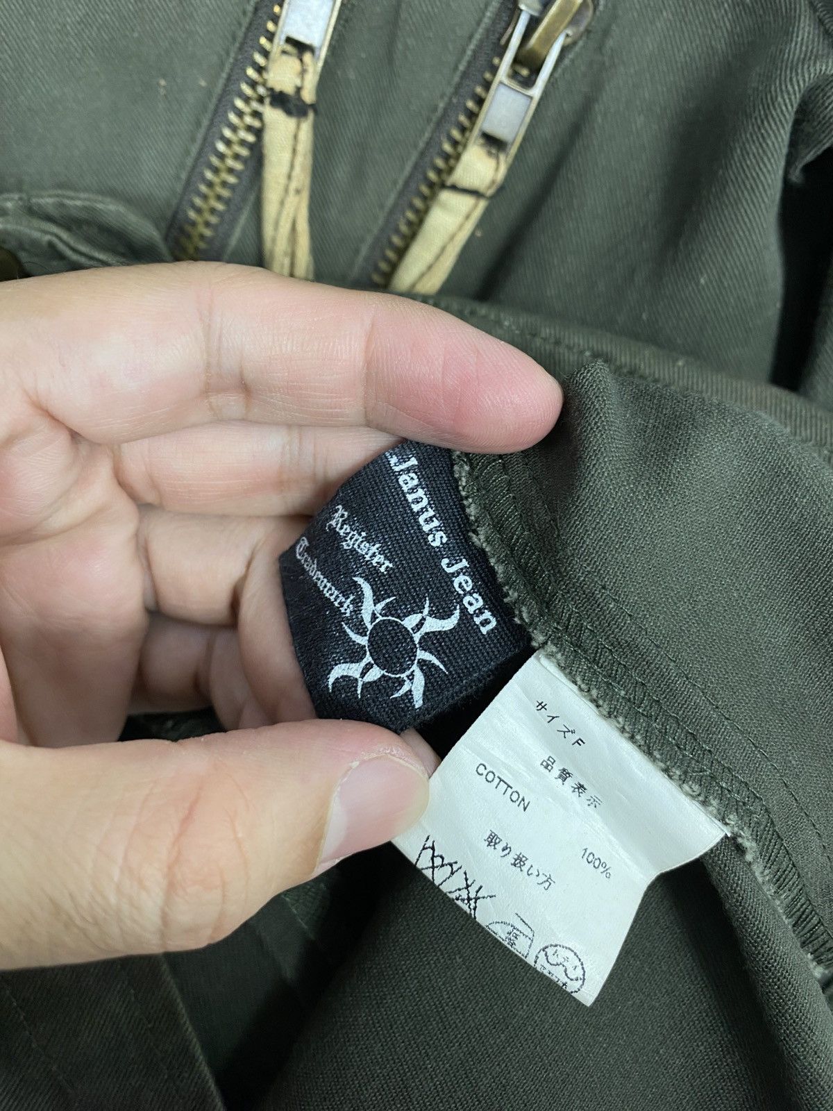 Japanese Brand Rare‼️ Janus Jean Military Jacket Size S / US 4 / IT 40 - 7 Thumbnail