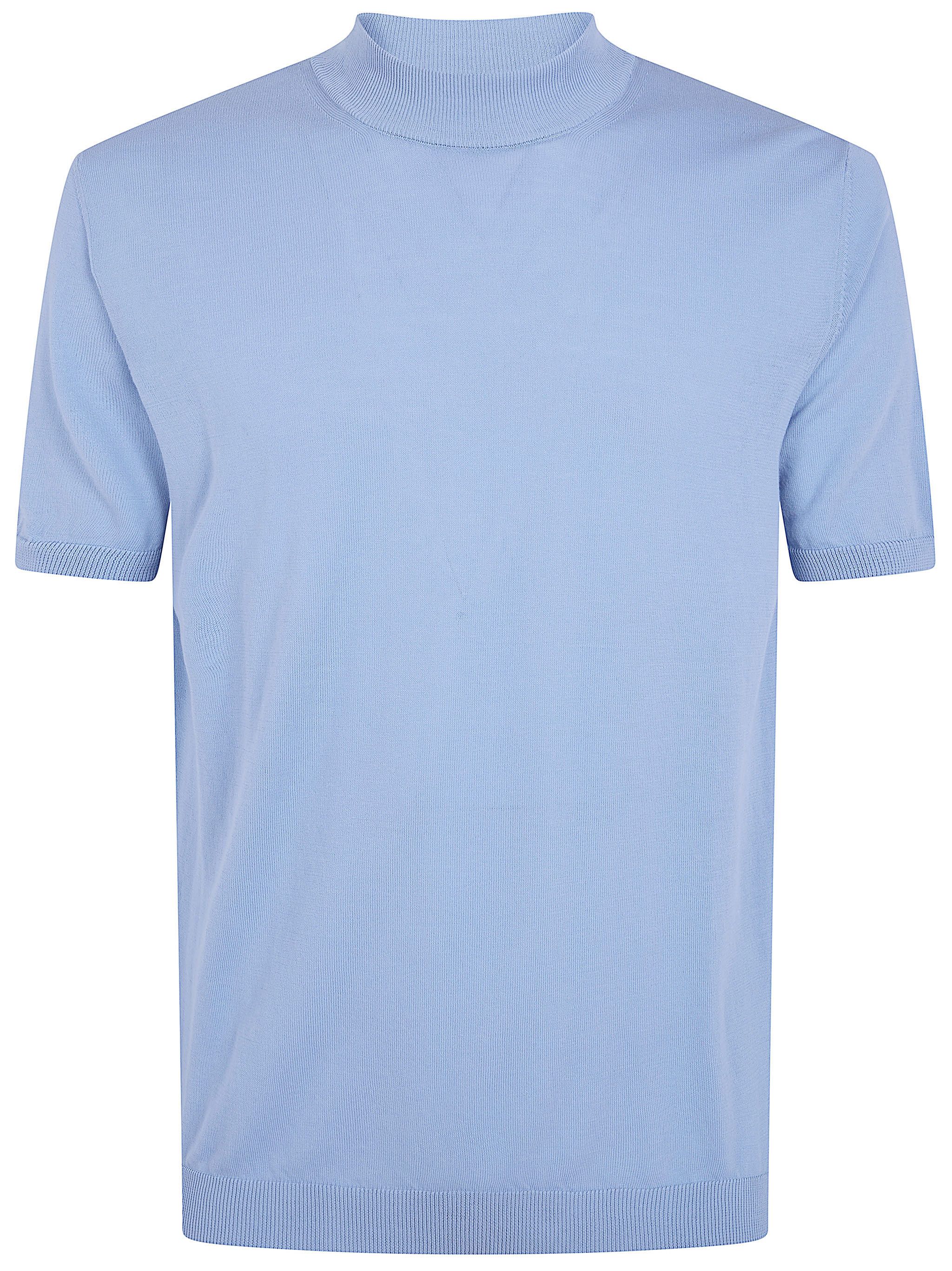 Nuur SHORT SLEEVED TURTLE NECK T-SHIRT Size US XL / EU 56 / 4 - 1 Thumbnail