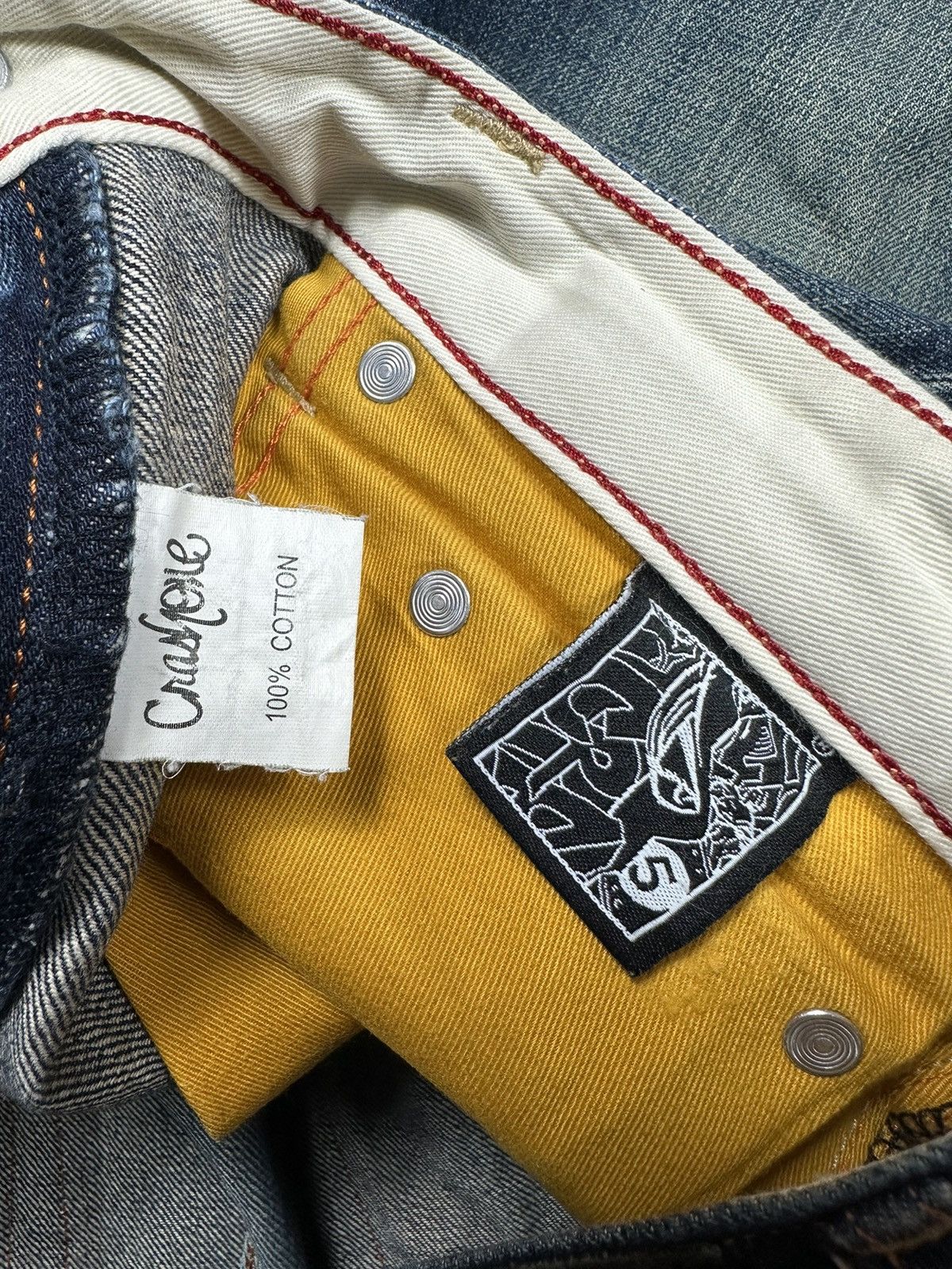 Japanese Brand × Jean Crash Brook Avenue The Bronx Nyc Selvedge Denim Jeans Size US 31 - 9 Thumbnail