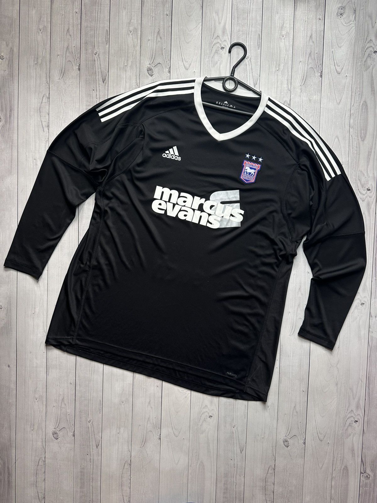 Adidas × Vintage Adidas Soccer jersey goalkeeper Ipswich Town black XXL Size US XXL / EU 58 / 5 - 1 Thumbnail