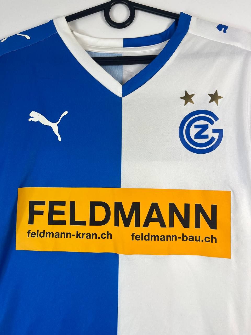 Puma Grasshopper Club Zürich #13 Puma Home Jersey 2012–2013 SizeM Size US M / EU 48-50 / 2 - 2 Thumbnail