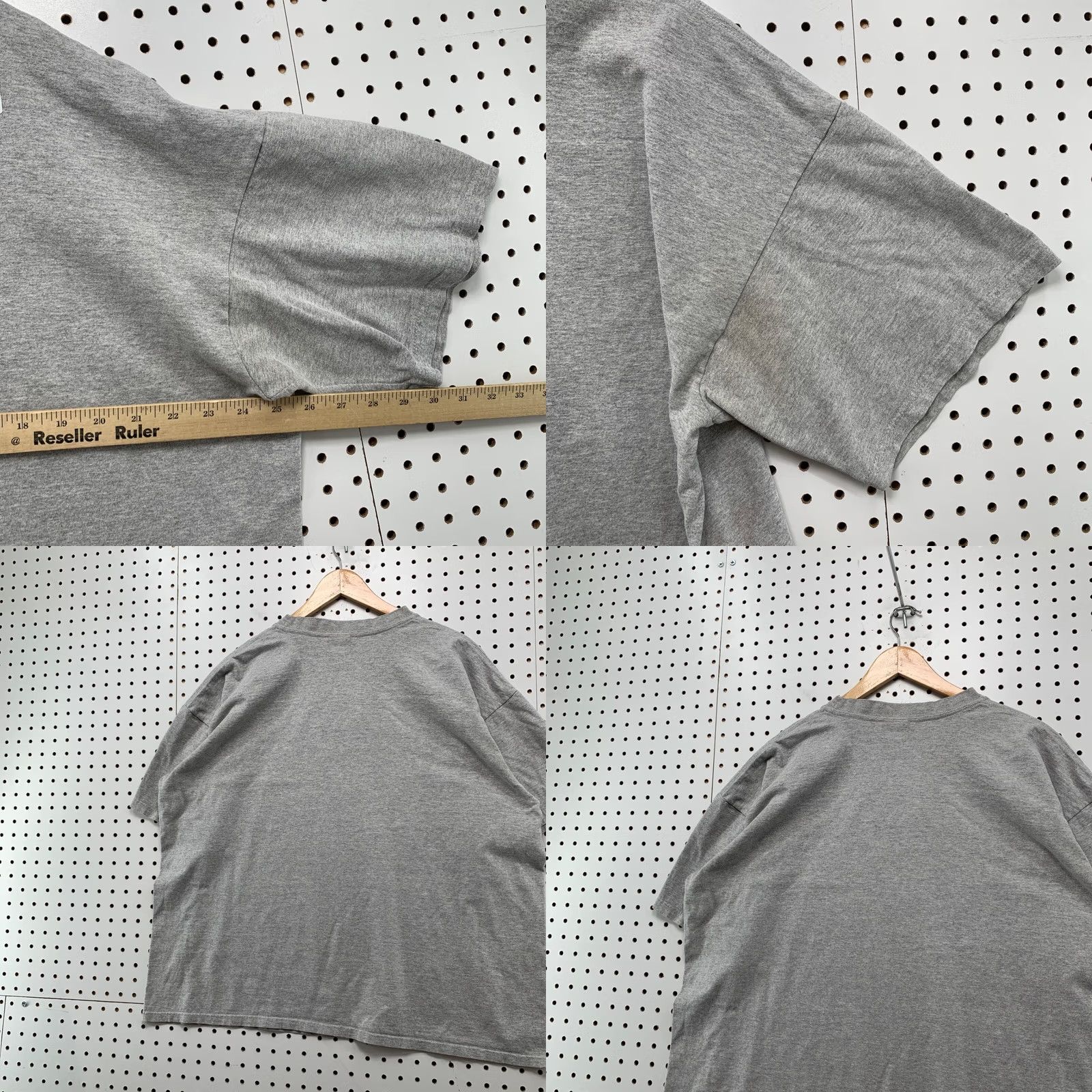 Nike VINTAGE Nike Basketball Shirt Mens XL Gray Embroidered Size US XL / EU 56 / 4 - 10 Thumbnail