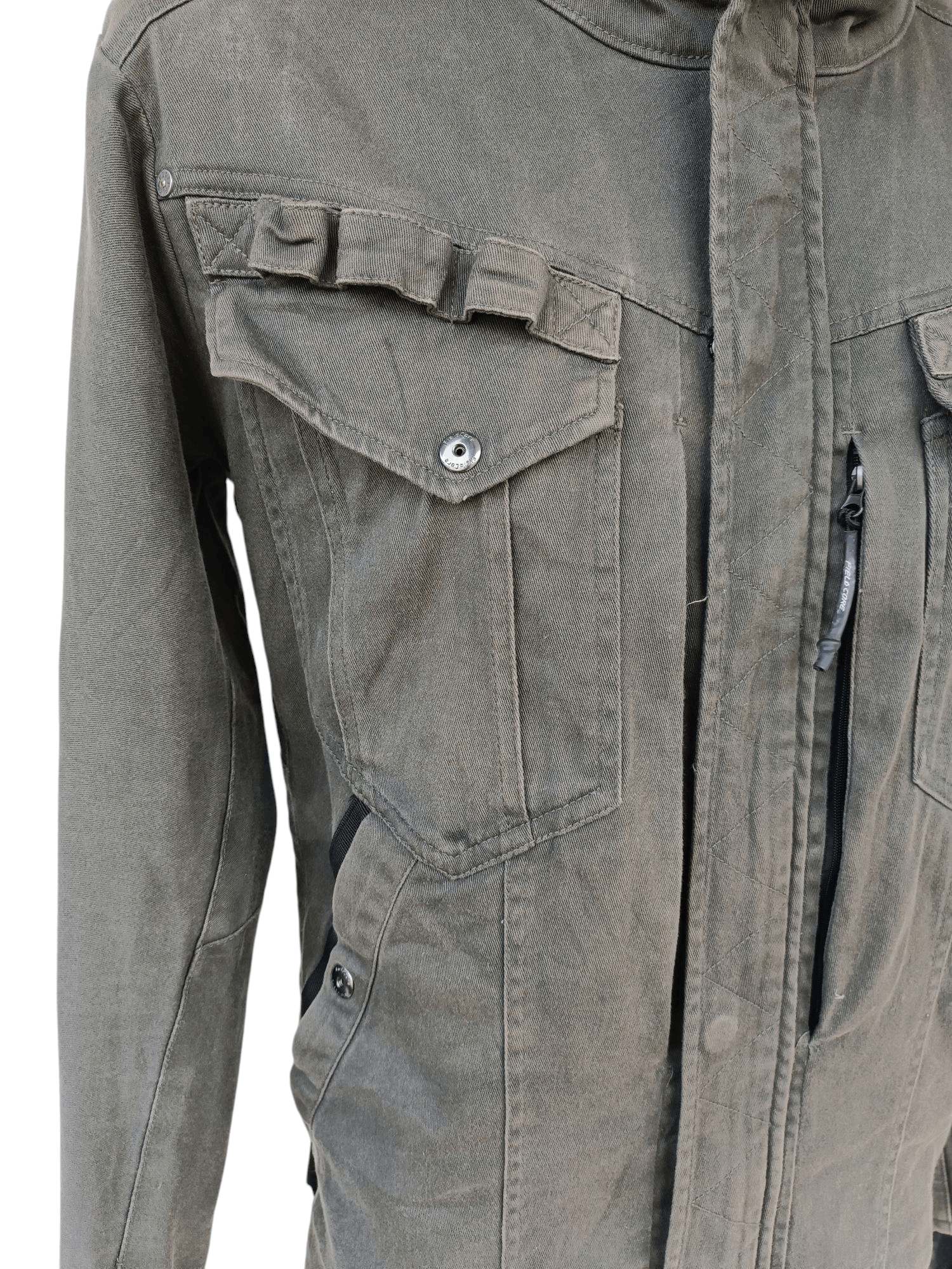 Japanese Brand Fieldcore Military Hoodie Style Jacket Rare Design SW012 Size US S / EU 44-46 / 1 - 5 Thumbnail