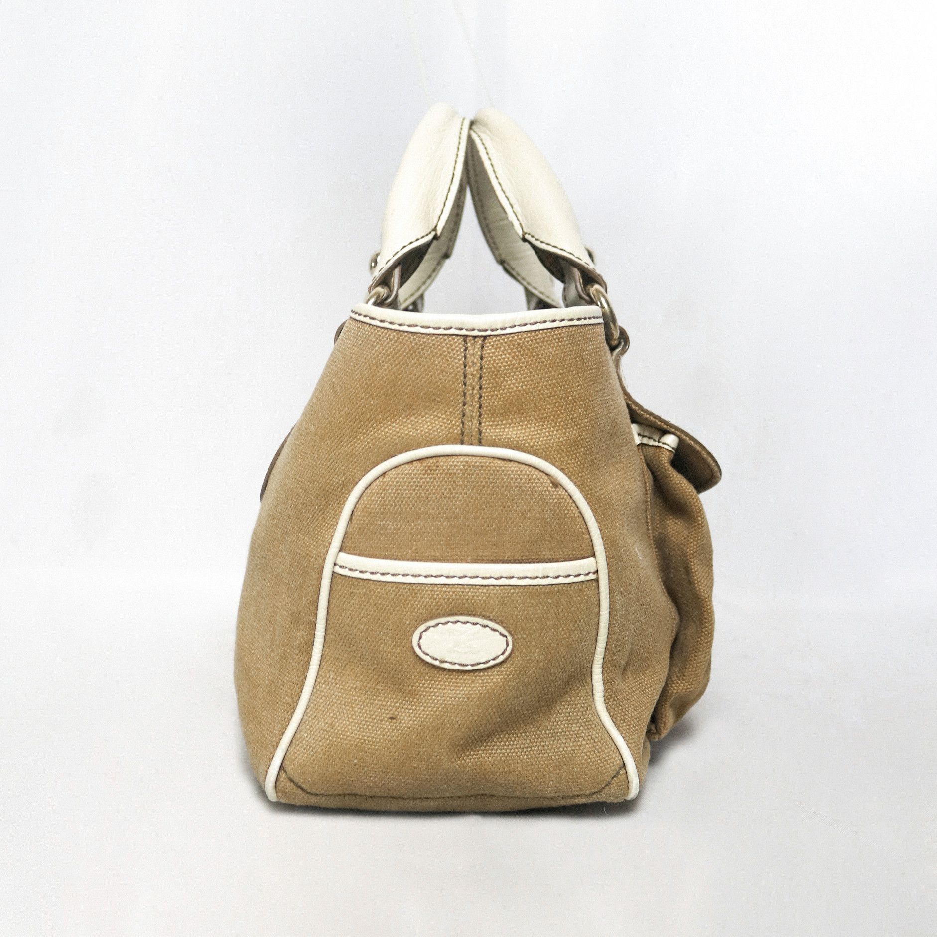 Celine Celine leather trim canvas Boogie bag Size ONE SIZE - 4 Thumbnail