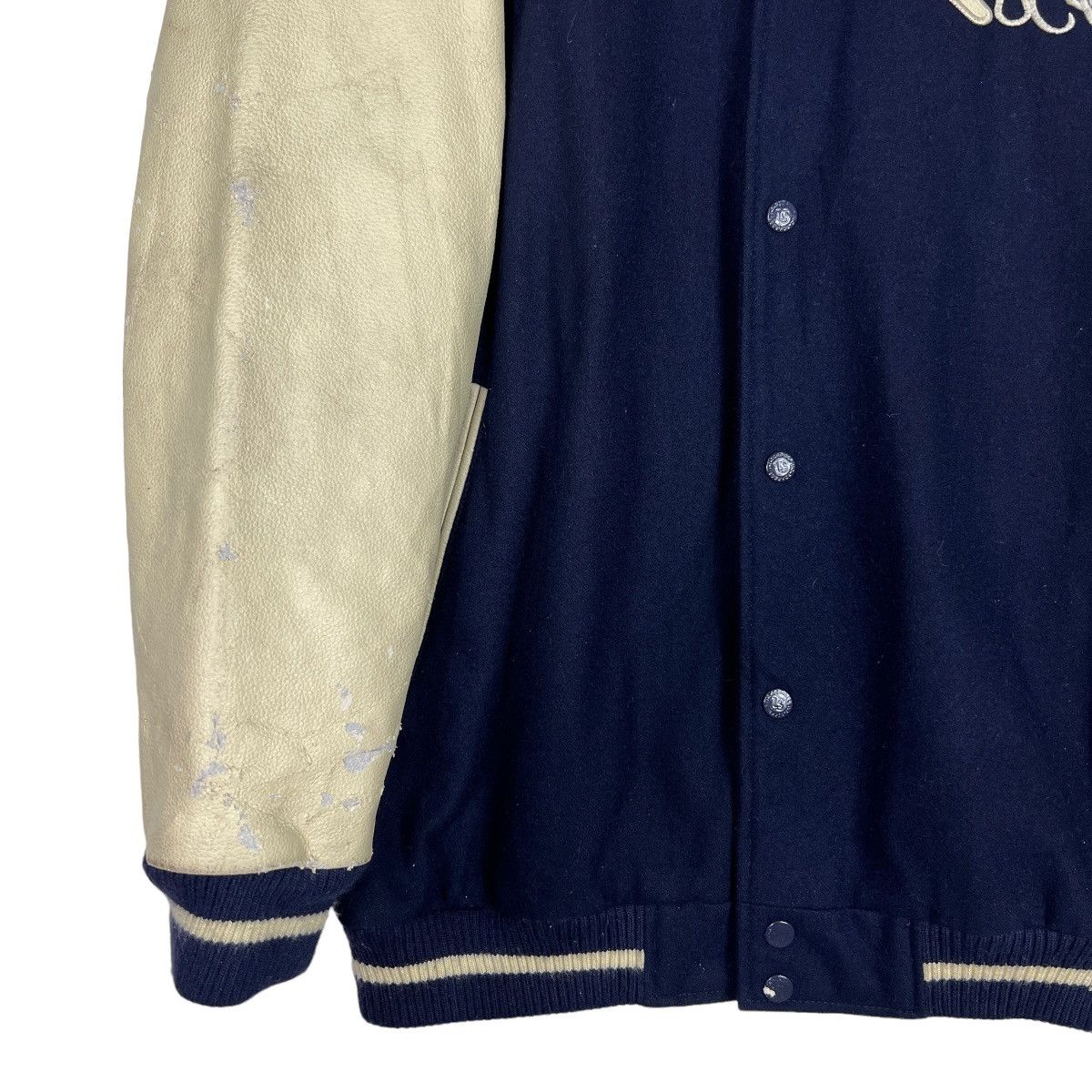 Japanese Brand 🔥 VINTAGE US BOARDER VARSITY BOMBER JACKET Size US L / EU 52-54 / 3 - 4 Thumbnail