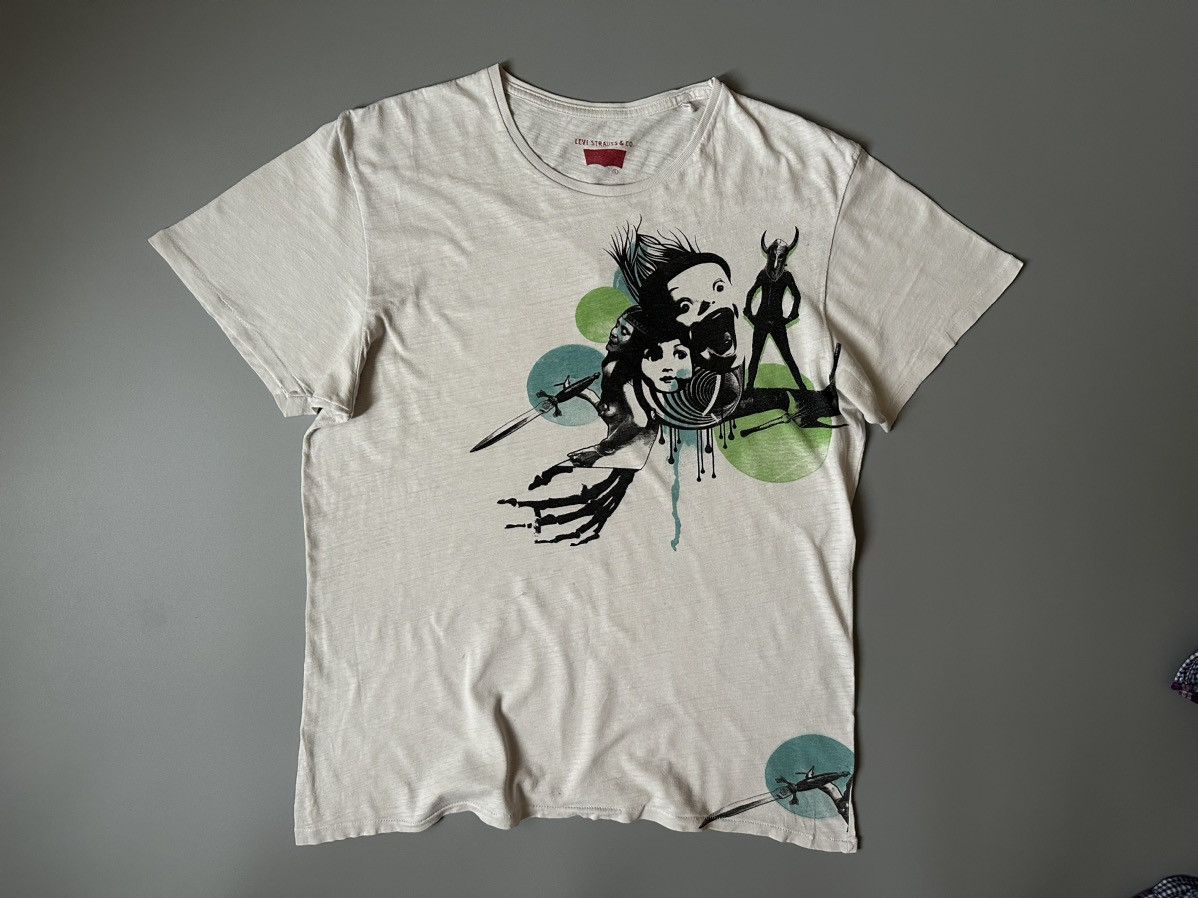 Levi's Levi’s 00s vintage RARE art tee , L, fits M , 8/10 Size US L / EU 52-54 / 3 - 2 Thumbnail