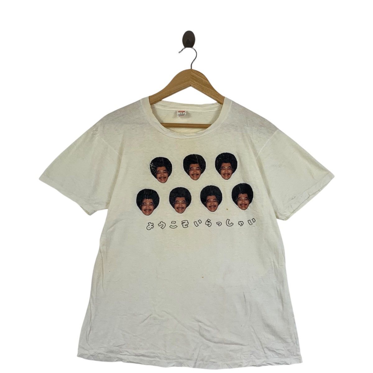 Hanes Vintage 80’ HANES FUNKADELIC JAPAN Comedian Tee Shirt Size US L / EU 52-54 / 3 - 1 Thumbnail